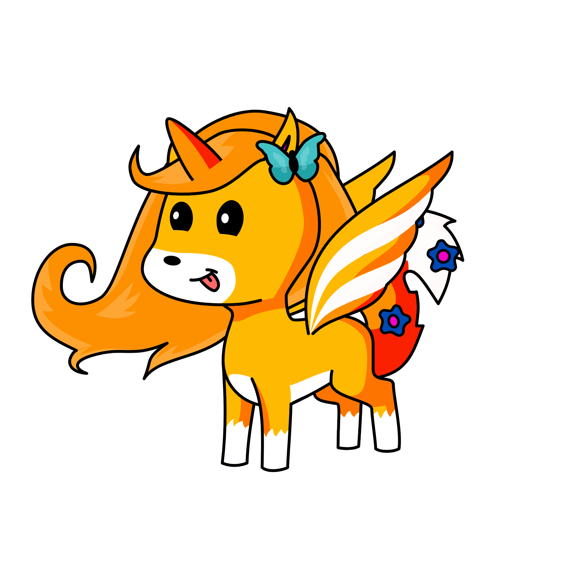 Fearfox, the unicorn