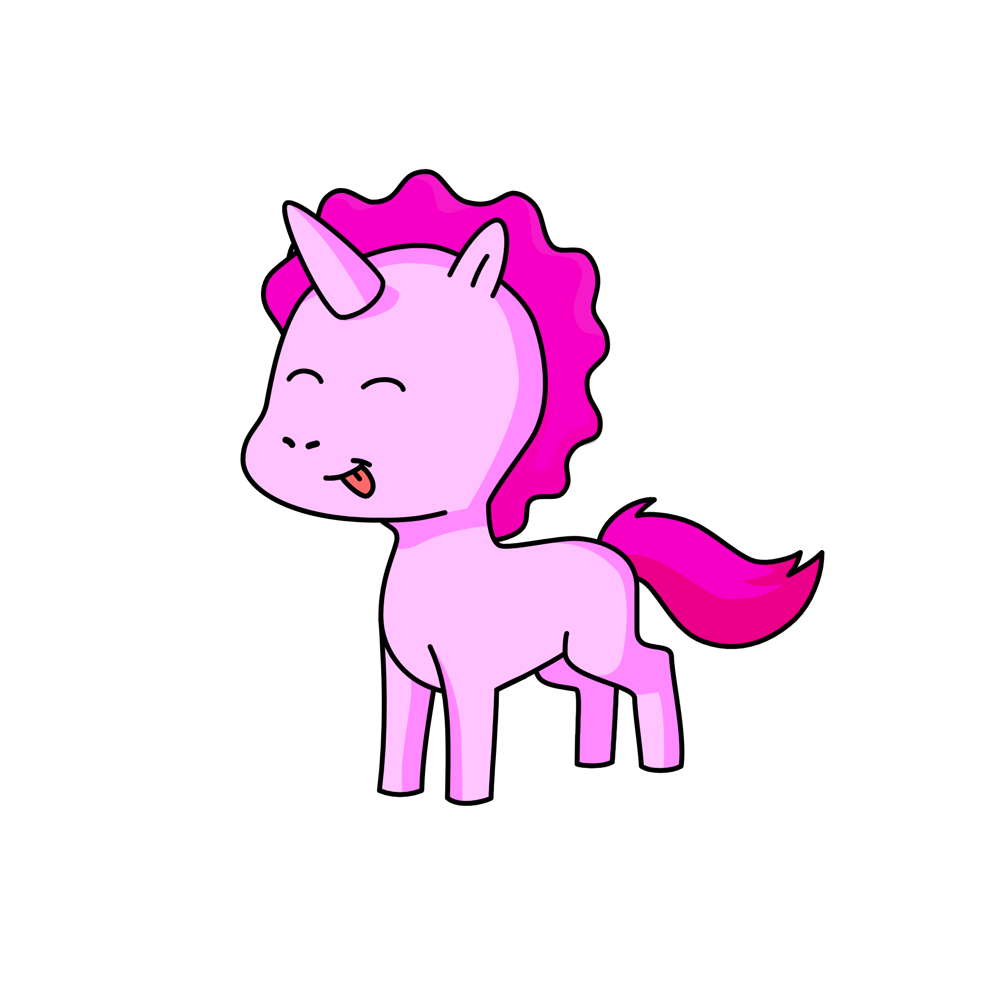 Pinkie Pie, the unicorn