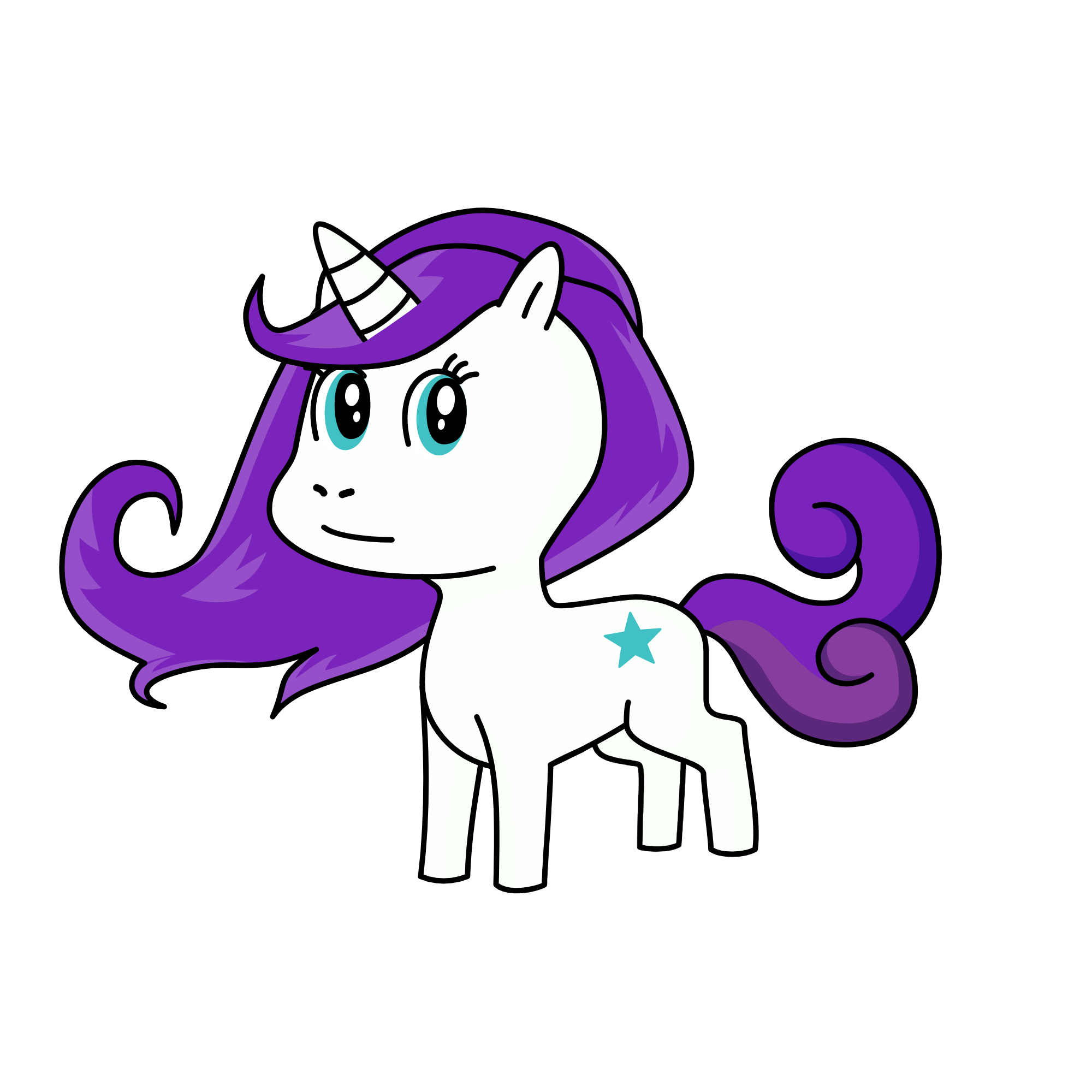 Rarity, the unicorn