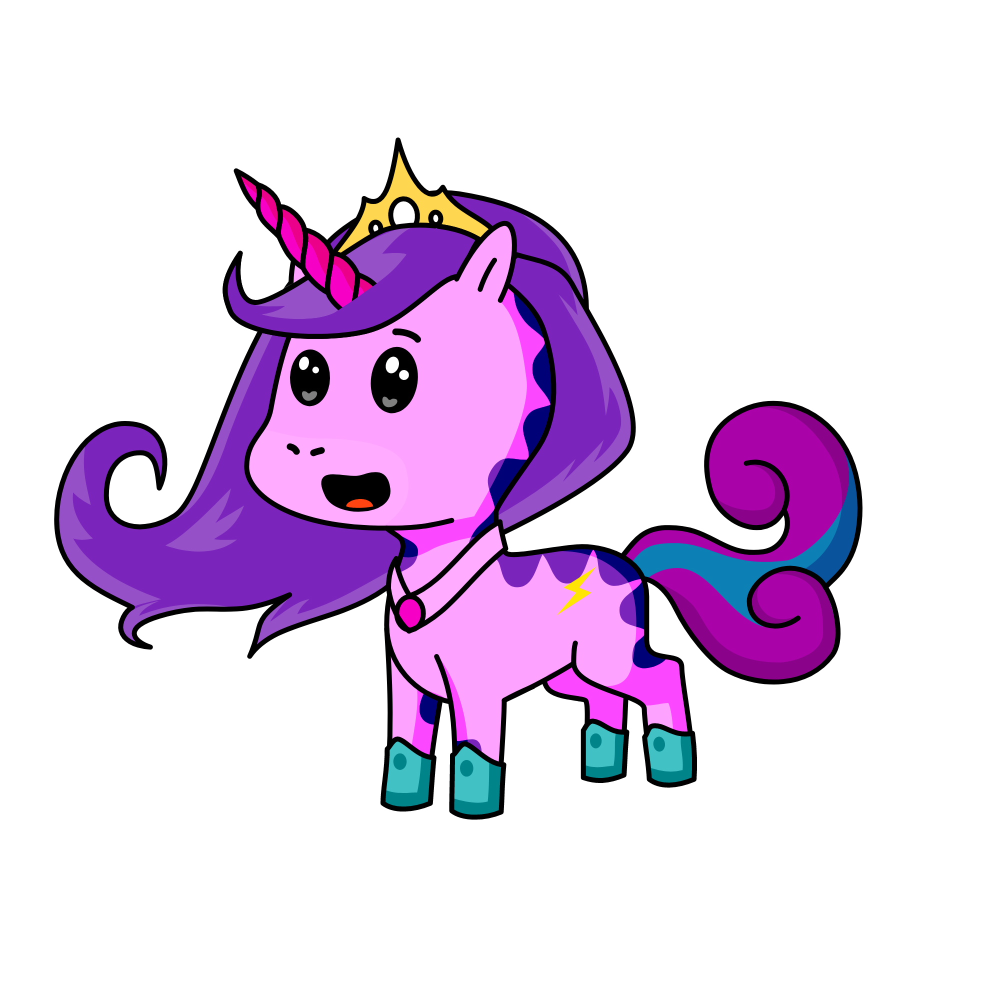 night, the unicorn