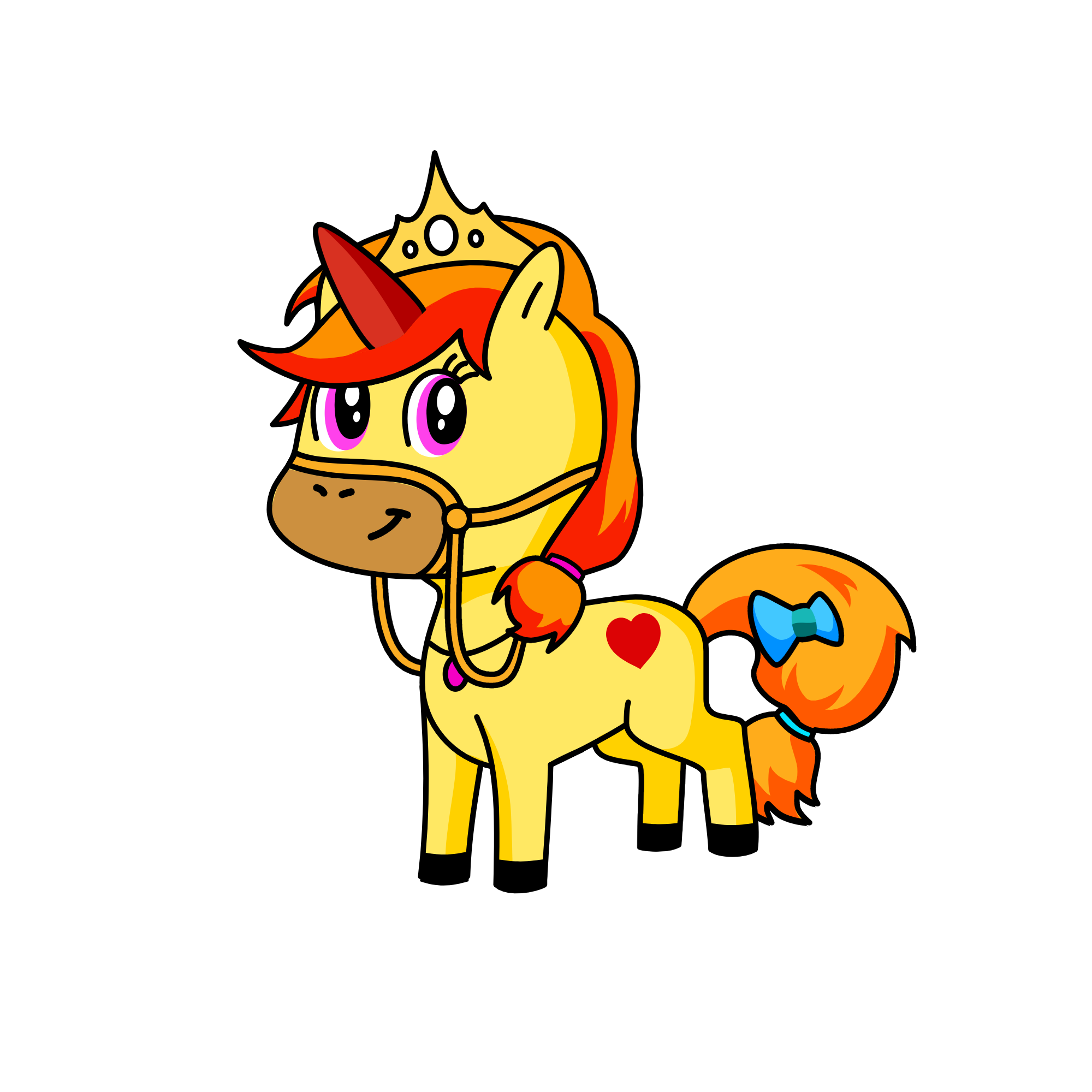 Starlu, the unicorn