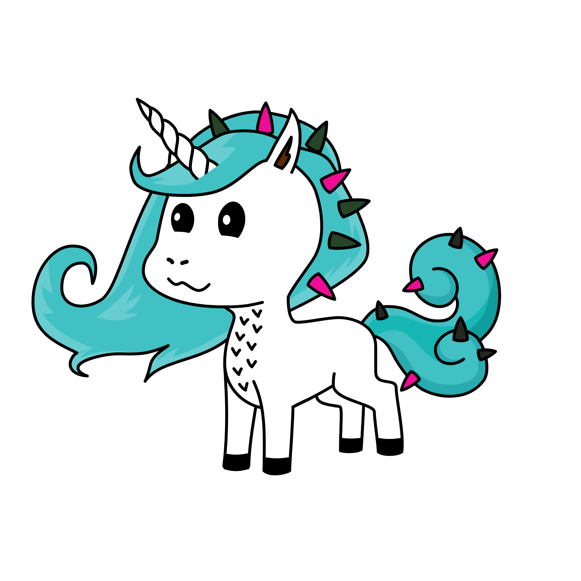 I see you, the unicorn