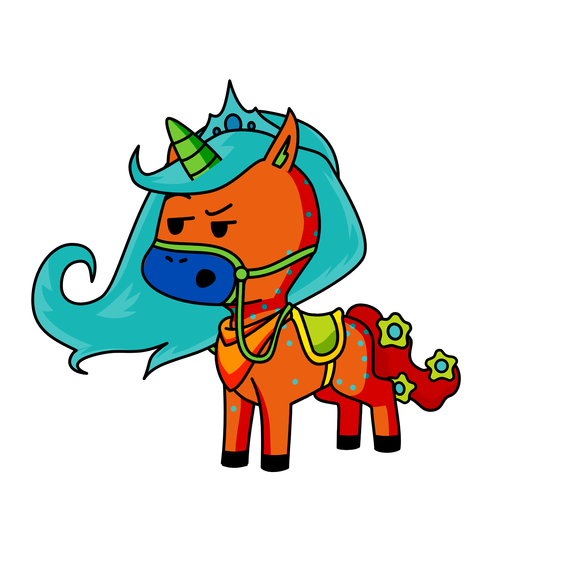 A very Mess, the unicorn