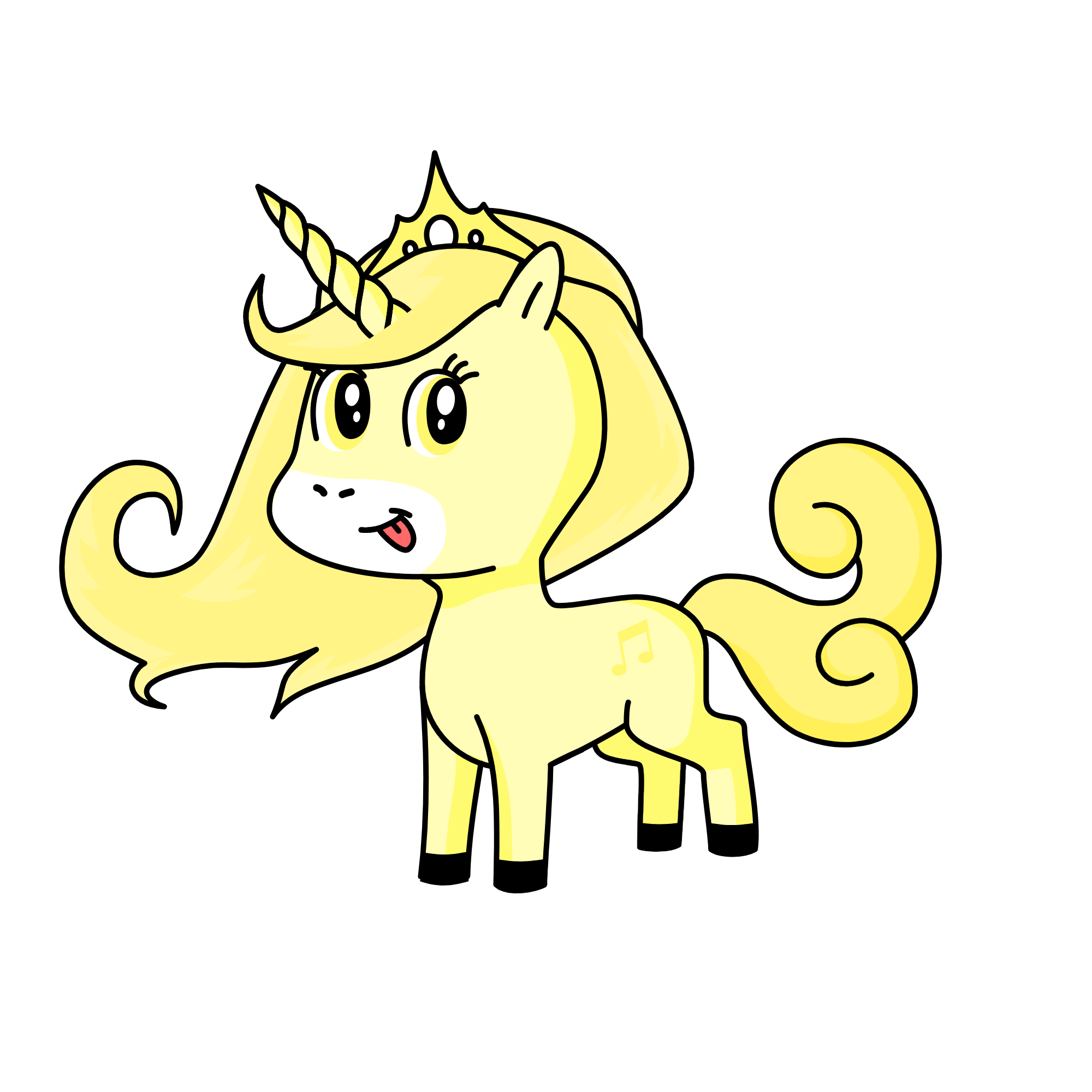 Yolie, the unicorn