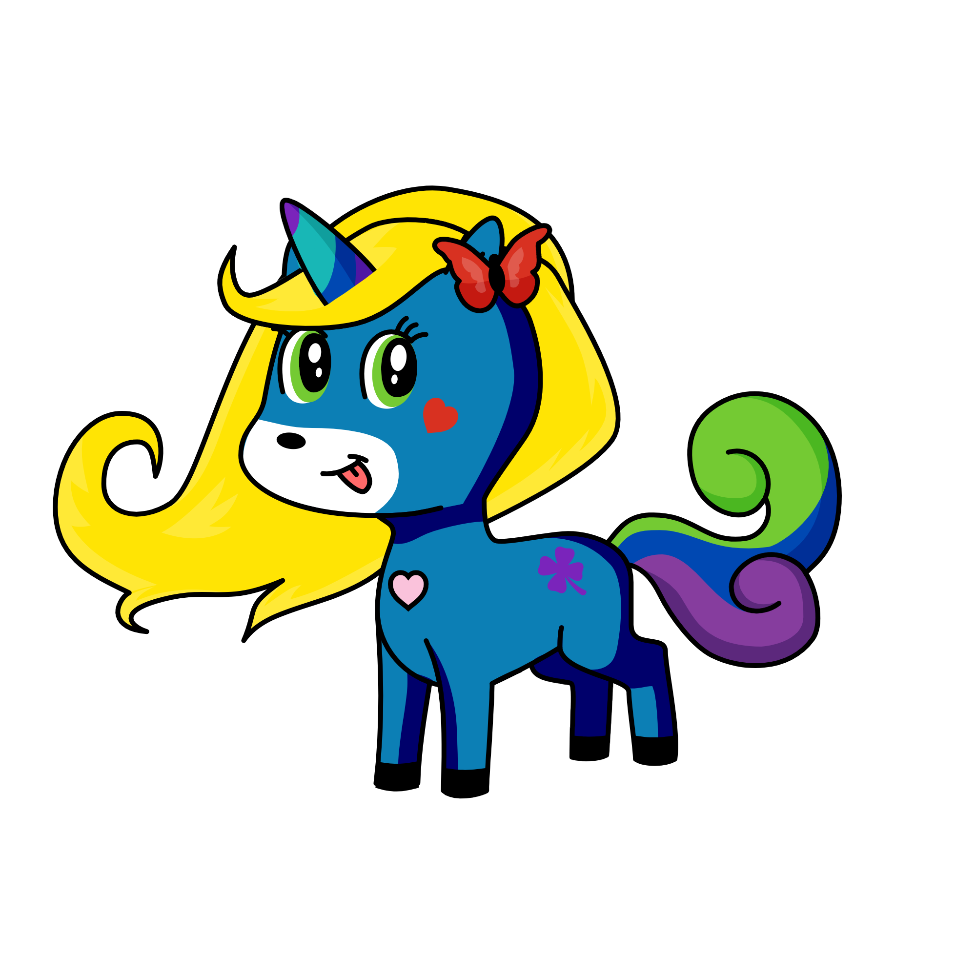 Lunita, the unicorn