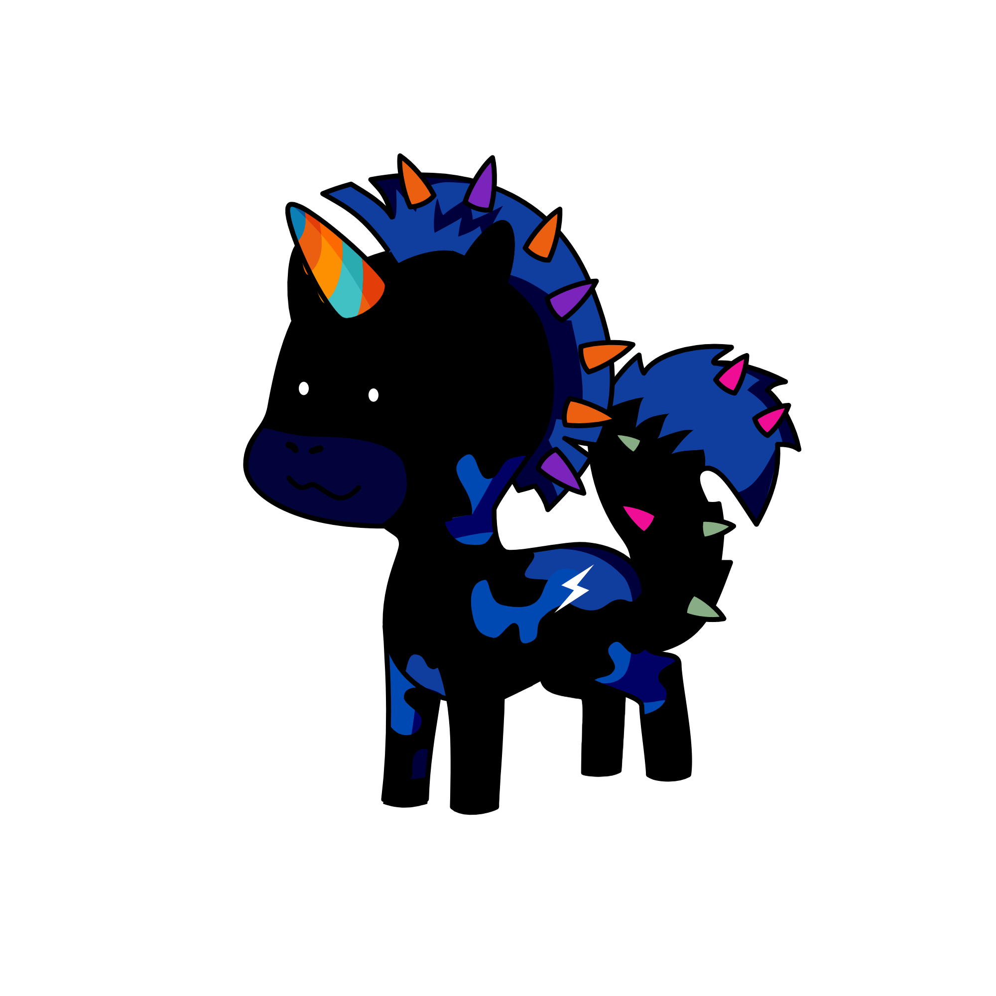 RUDE, the unicorn