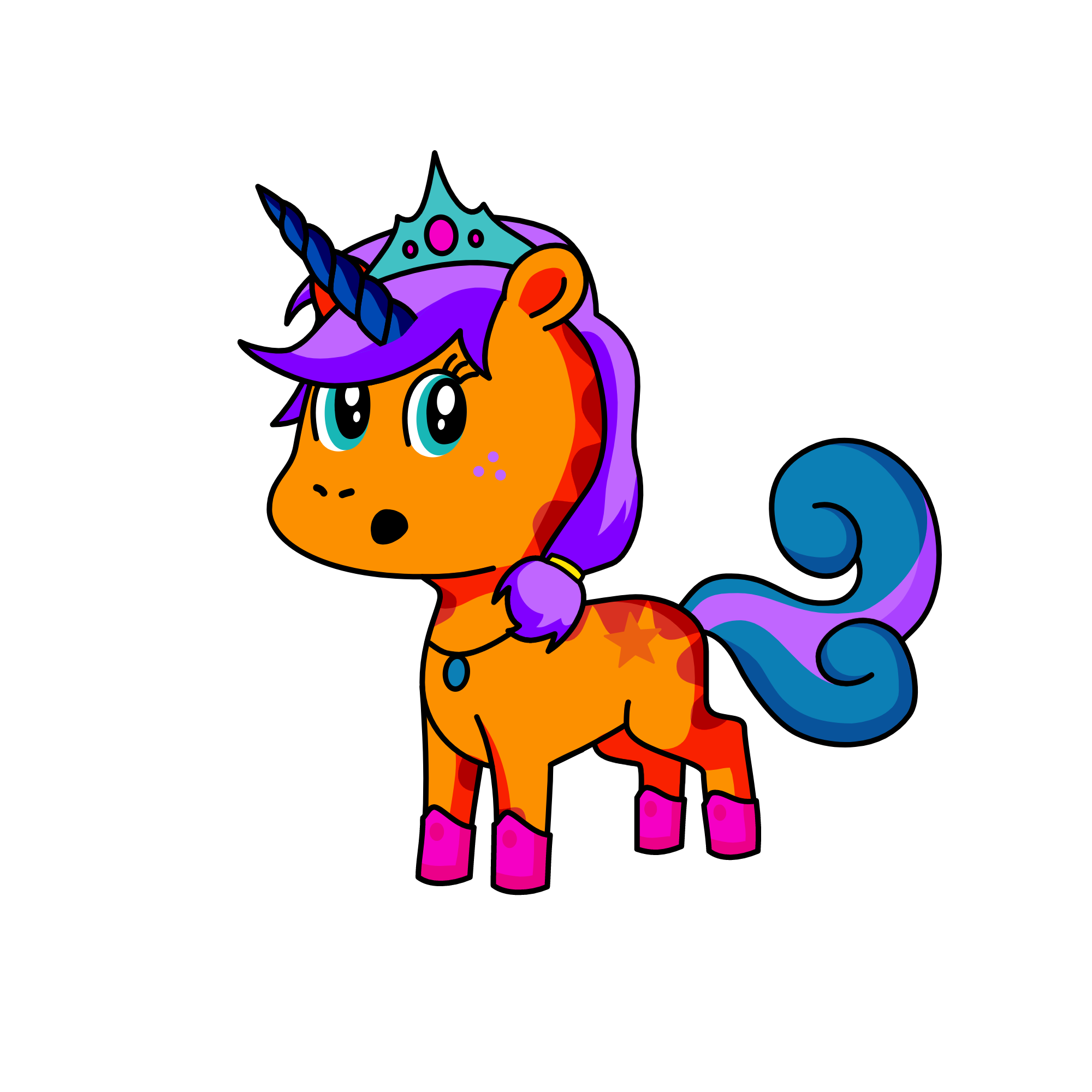 prinsses, the unicorn