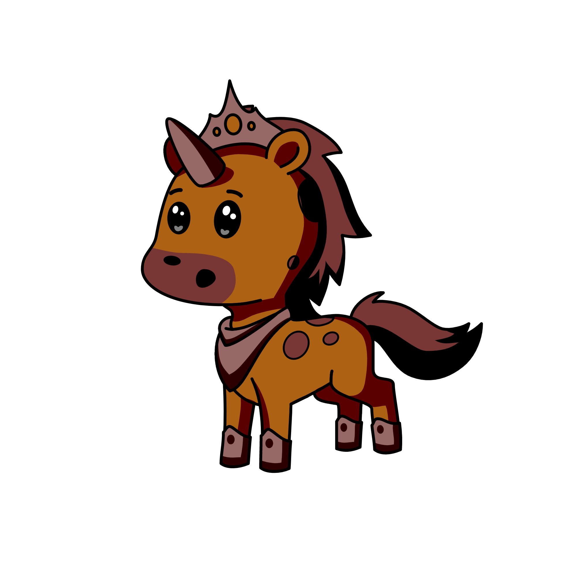 Prince Worries, the unicorn
