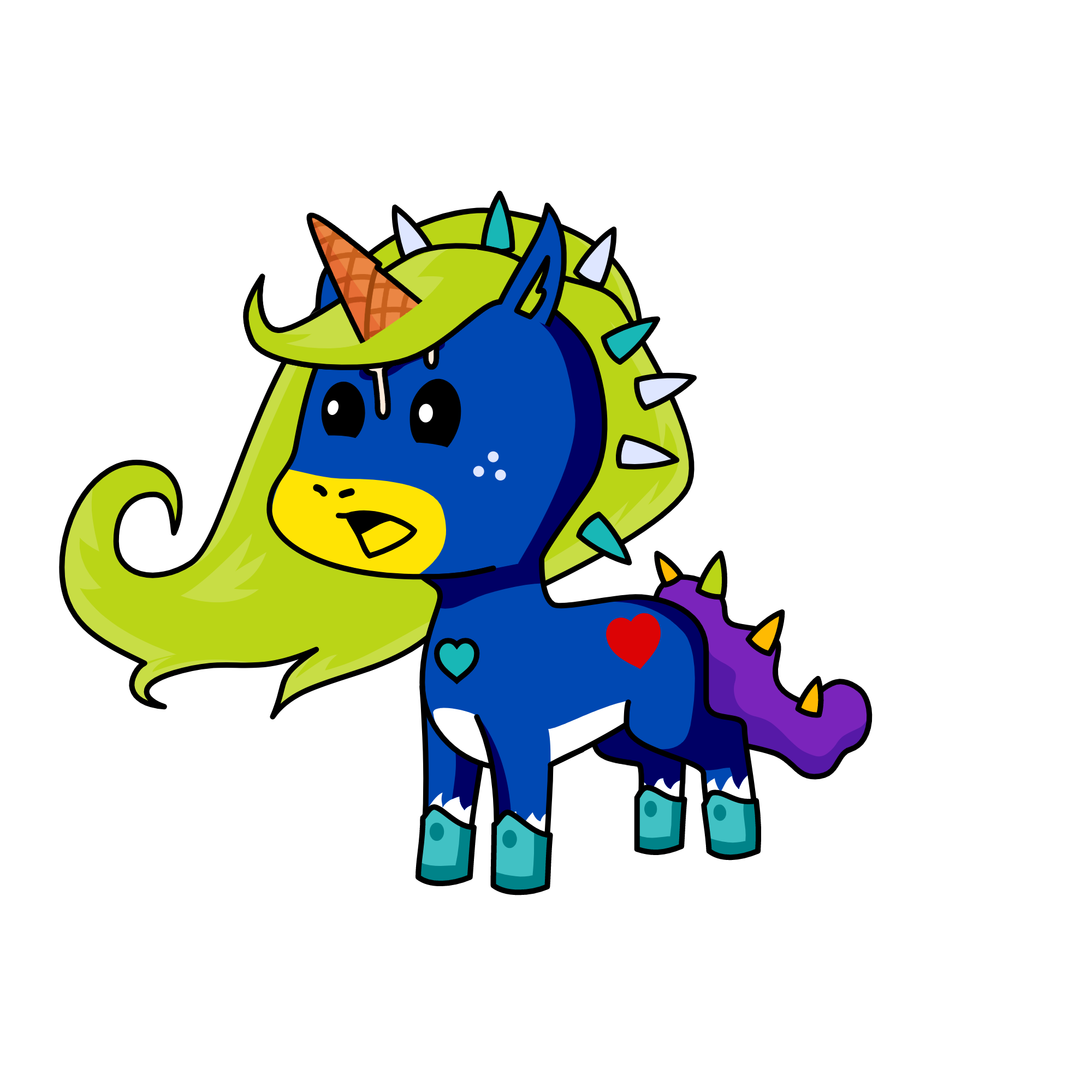 dd, the unicorn