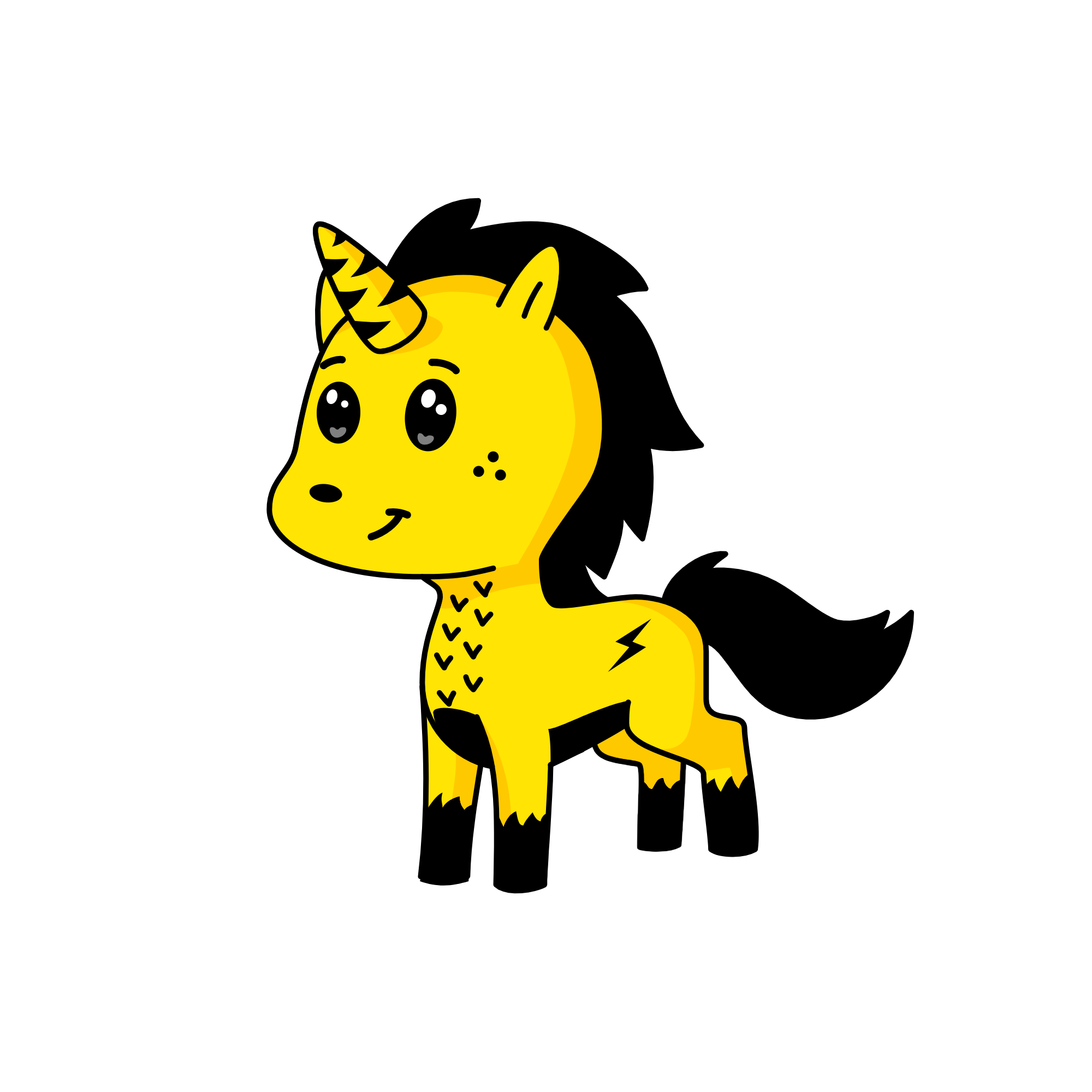 Mr. New Years, the unicorn