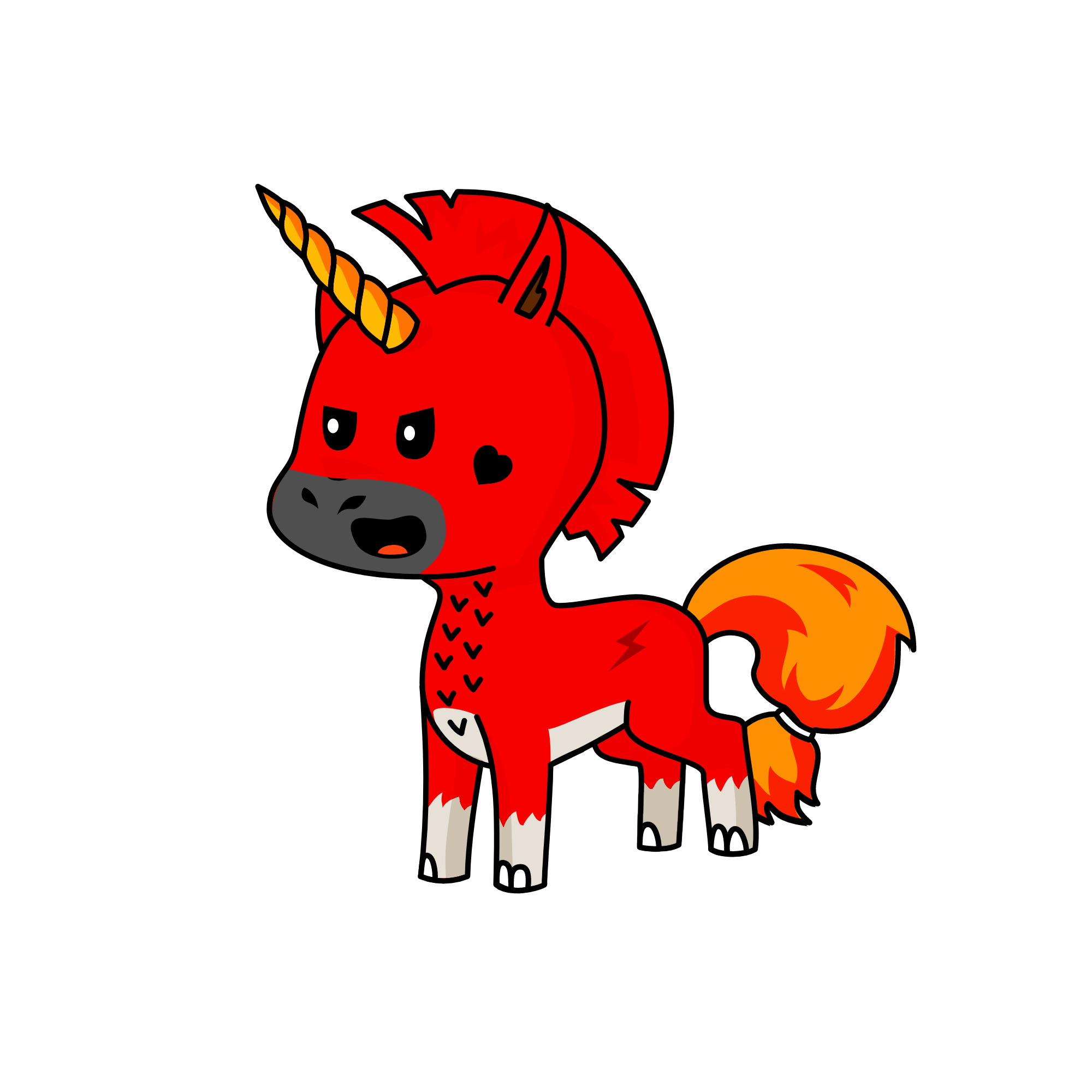 Night Singer, the unicorn
