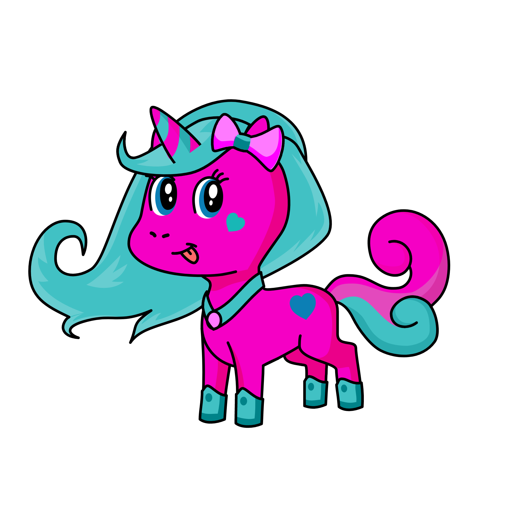 Cotton Candy, the unicorn