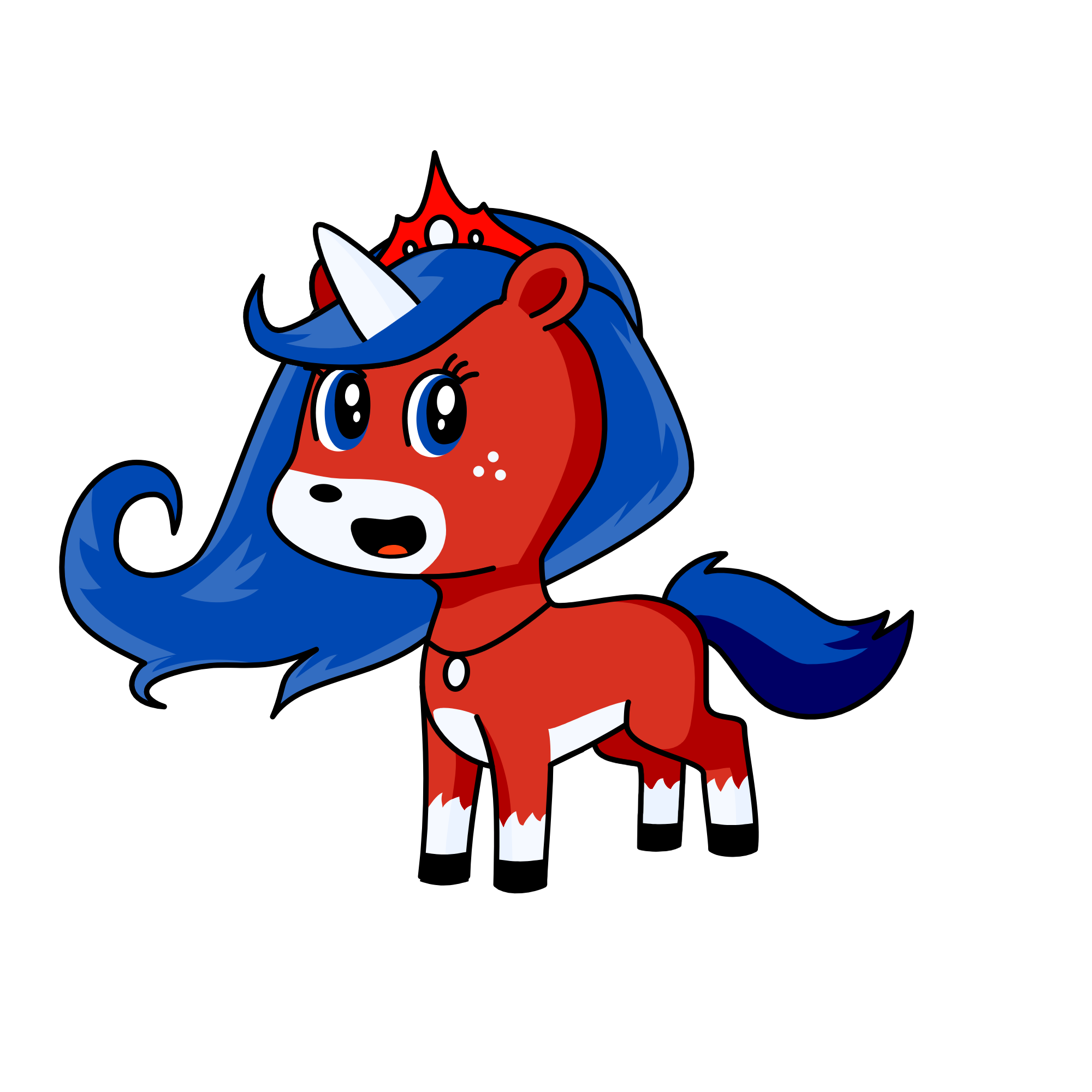 Inauguration, the unicorn