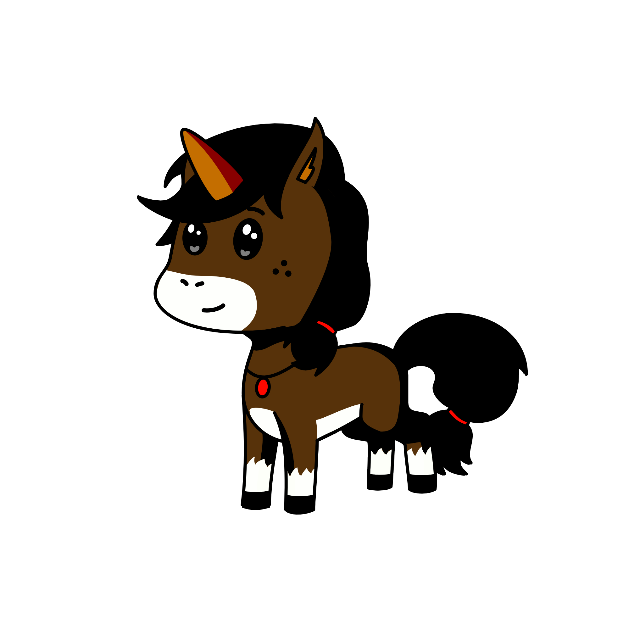 Hally, the unicorn