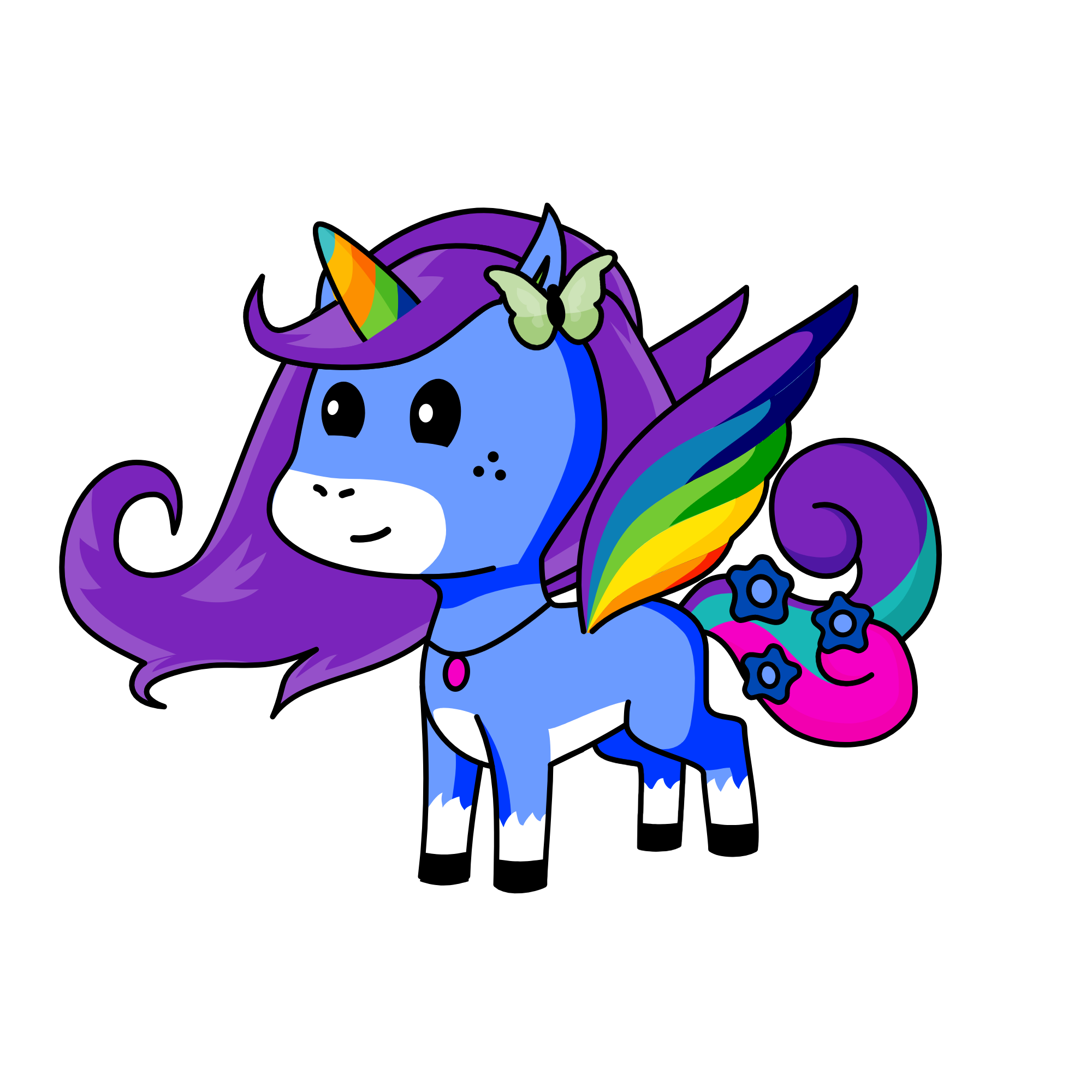 Lun, the unicorn