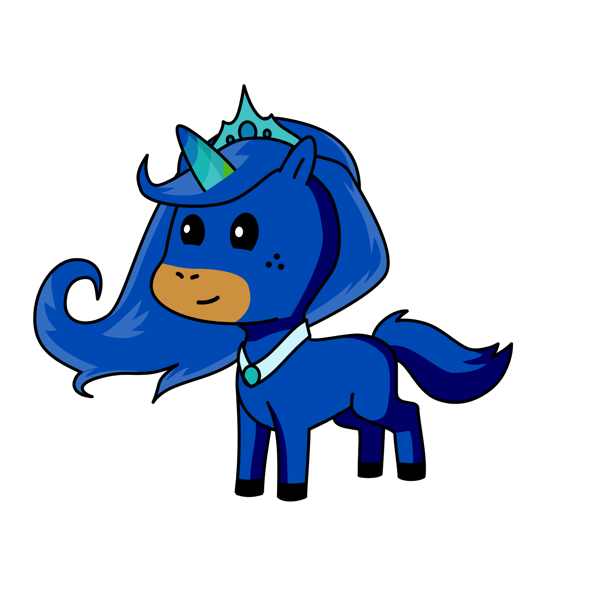 👑Queen Ocean👑, the unicorn