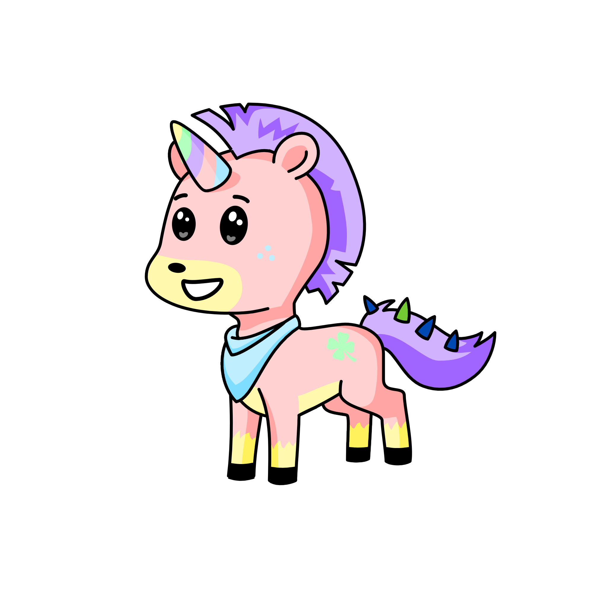 Mr. Easterest, the unicorn
