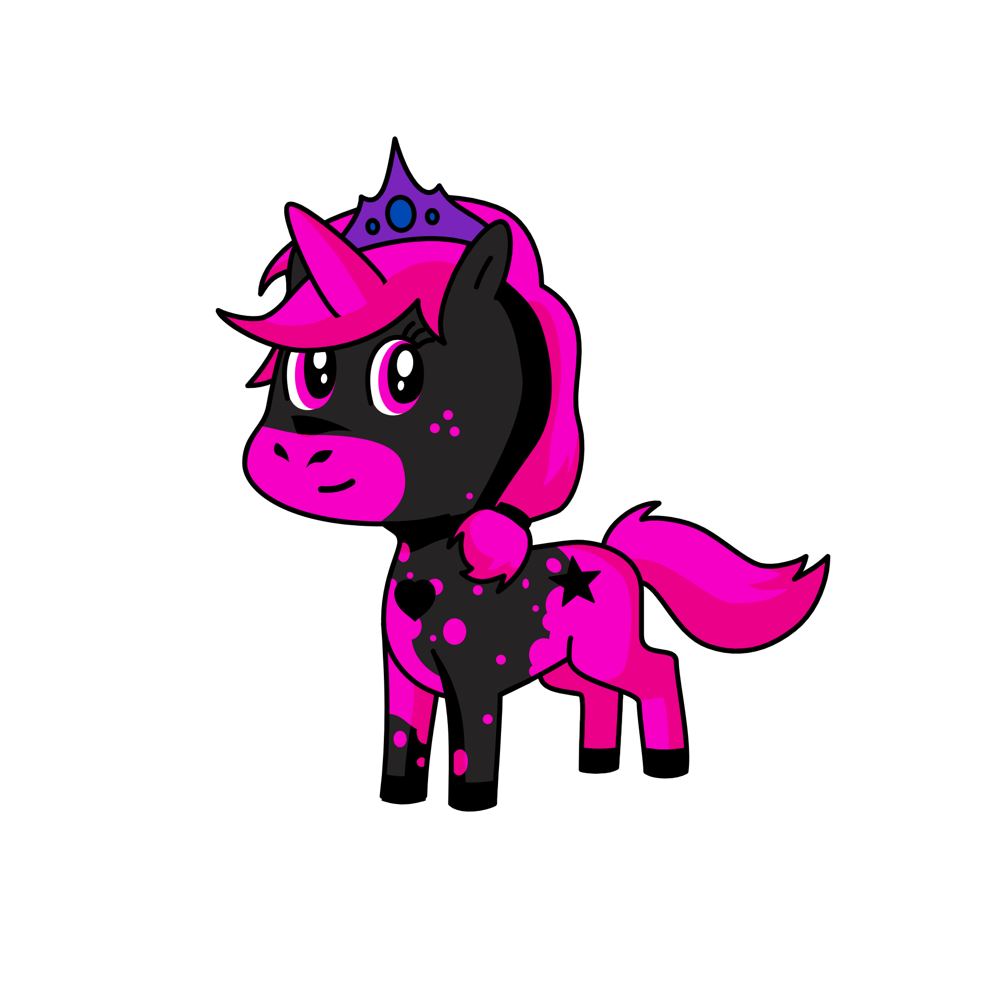dark quine, the unicorn