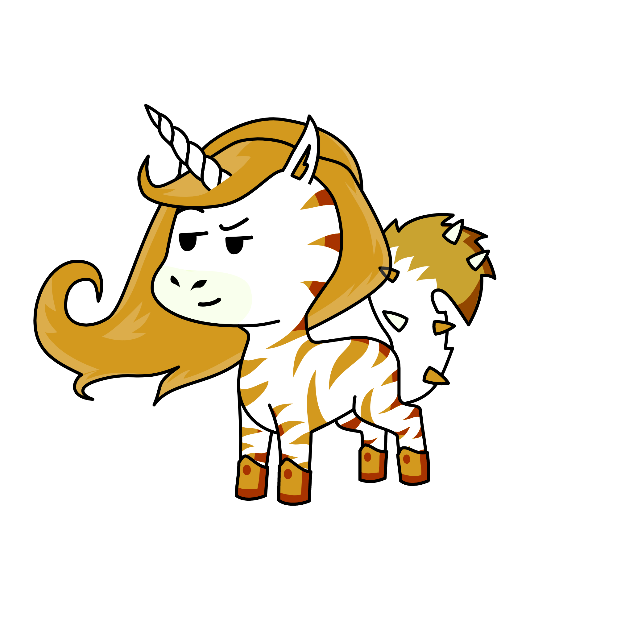 Foxy, the unicorn
