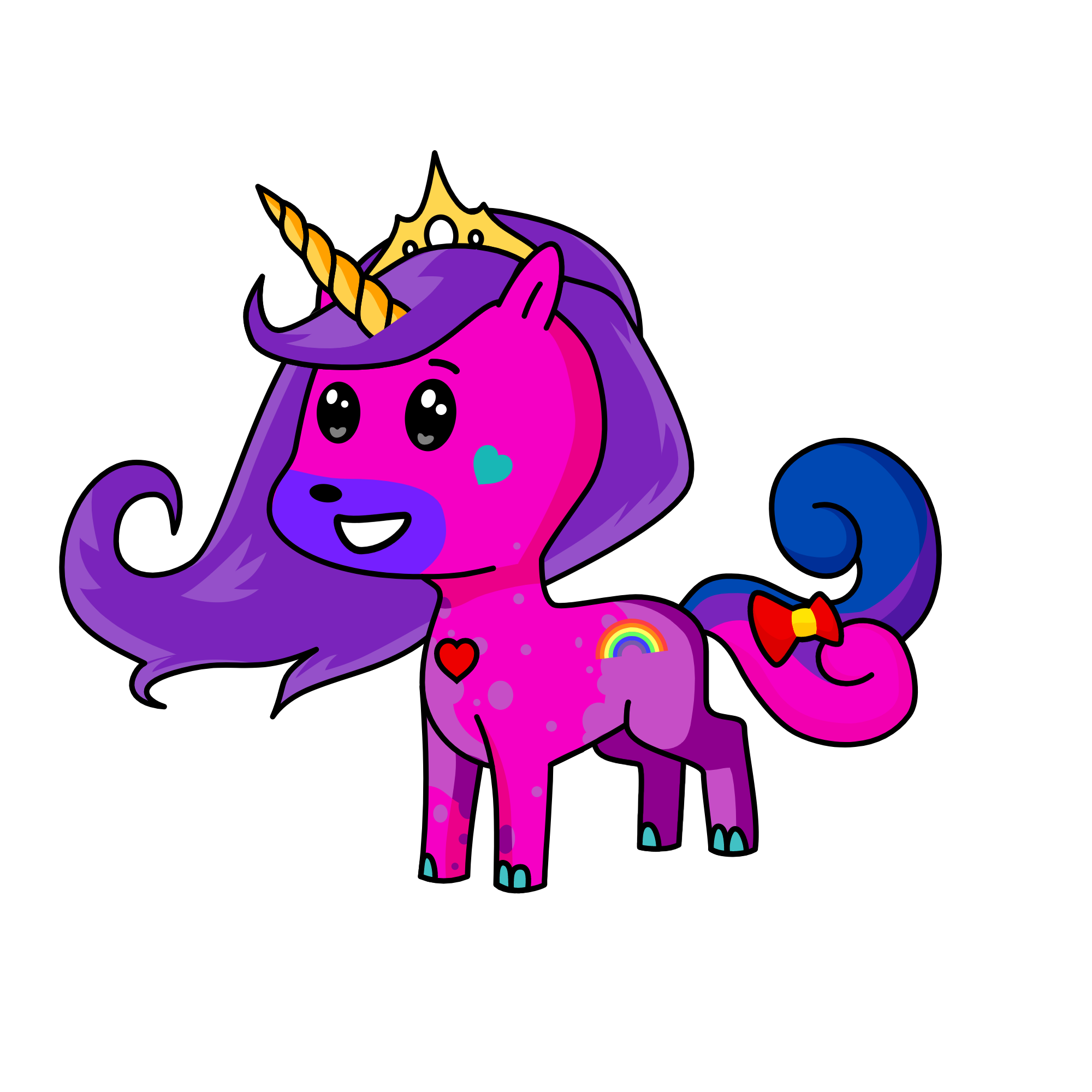 Ms.Sparkle, the unicorn