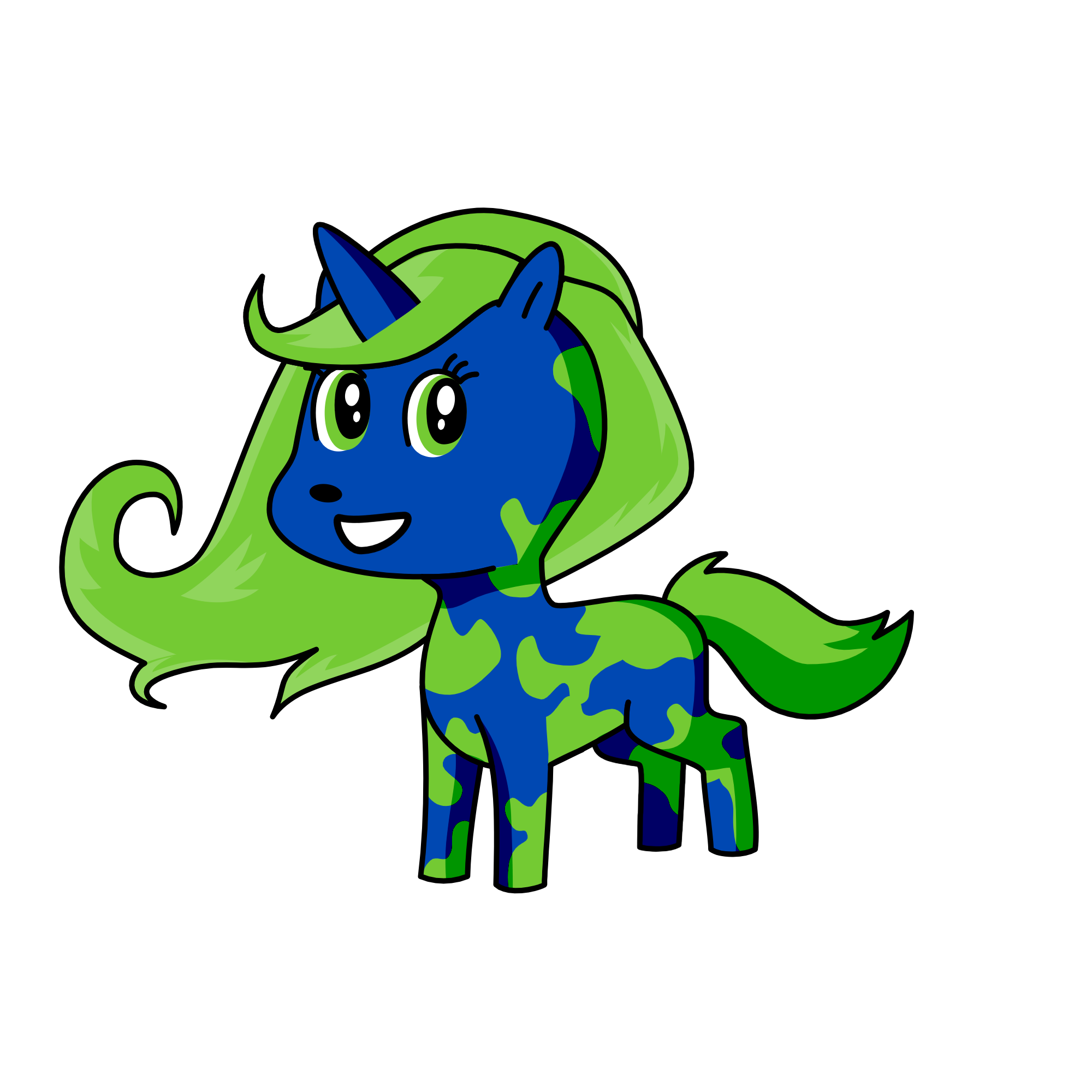 Earth, the unicorn