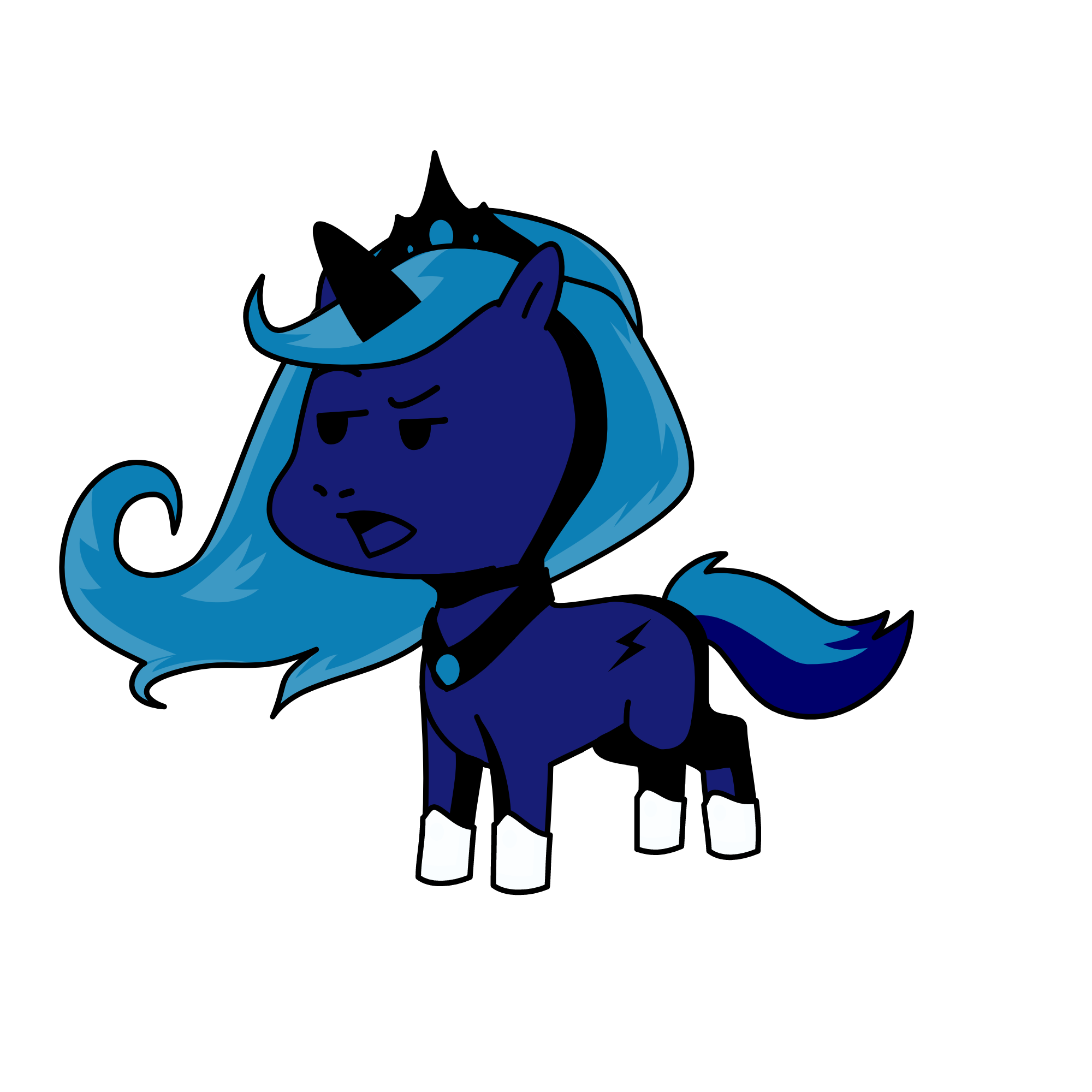 luna, the unicorn