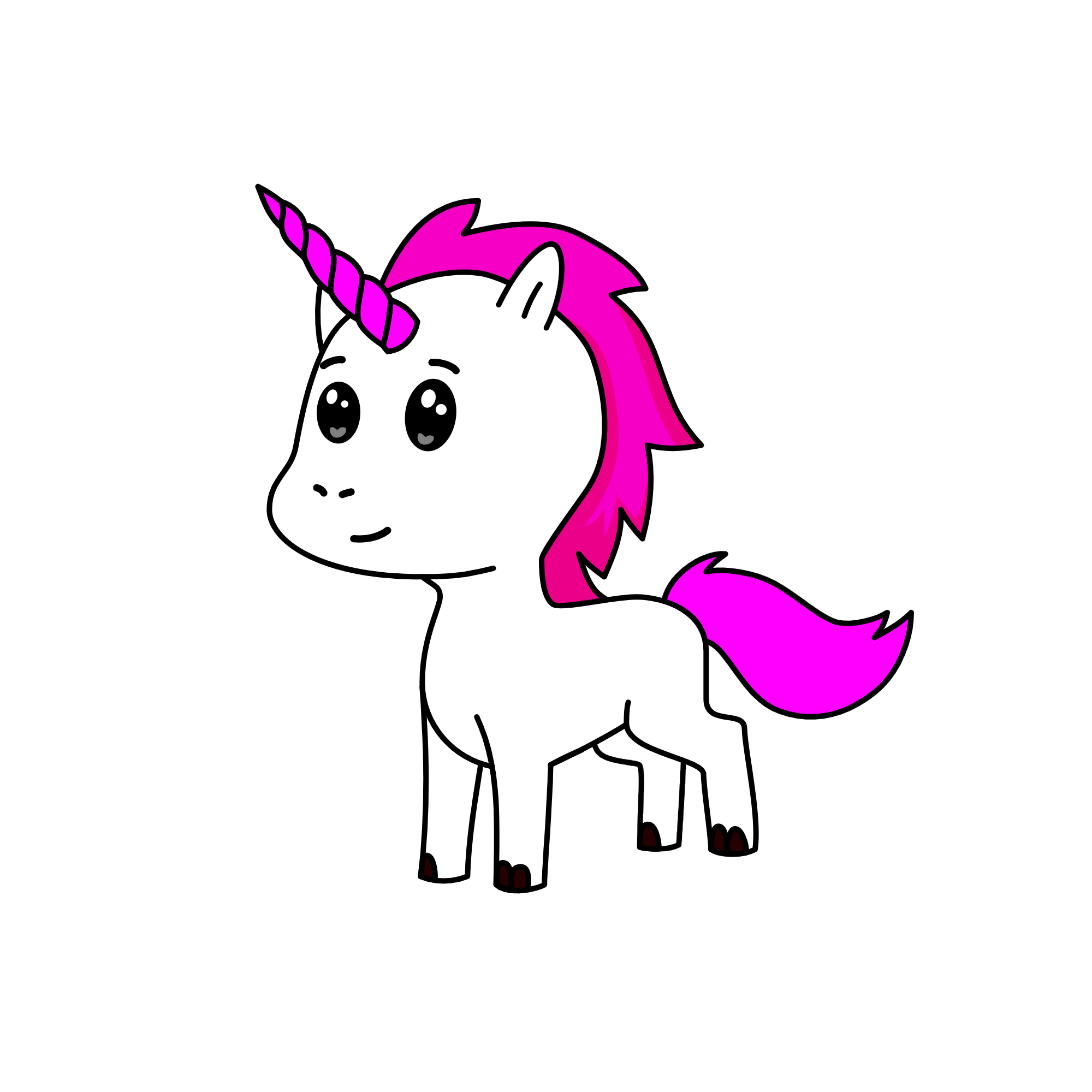 Sophia, the unicorn