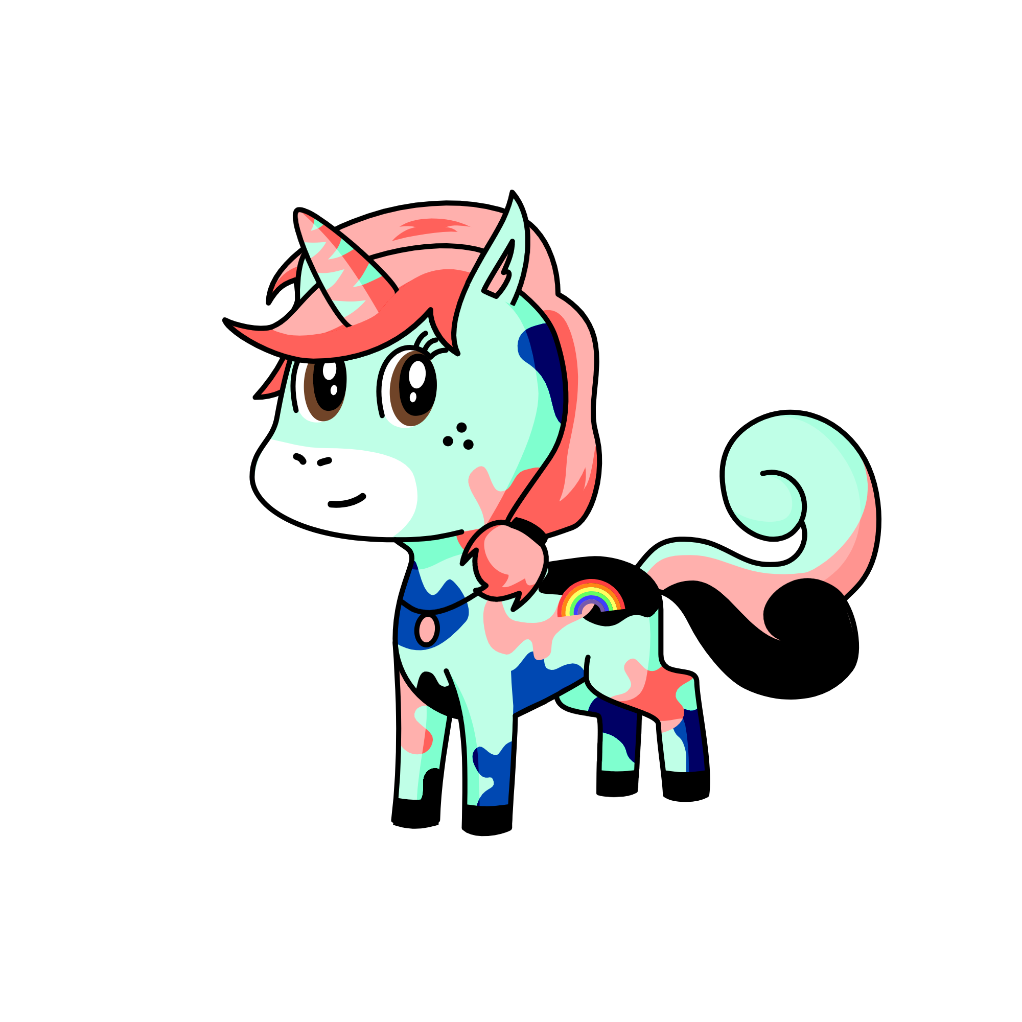 Watermella, the unicorn
