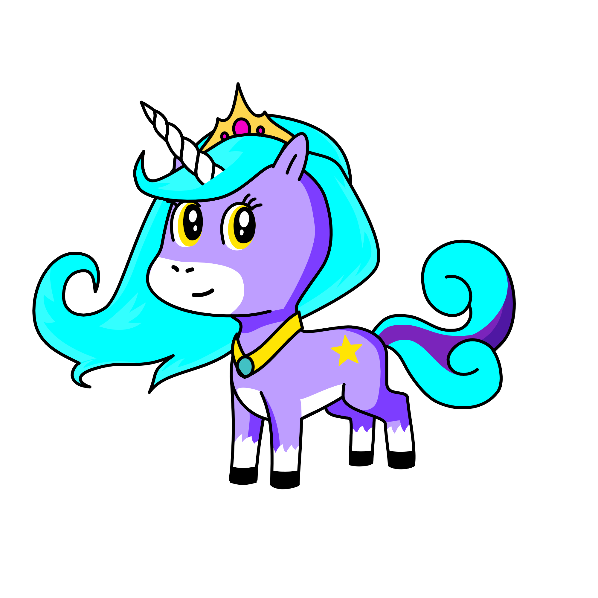 Star Horshoe, the unicorn