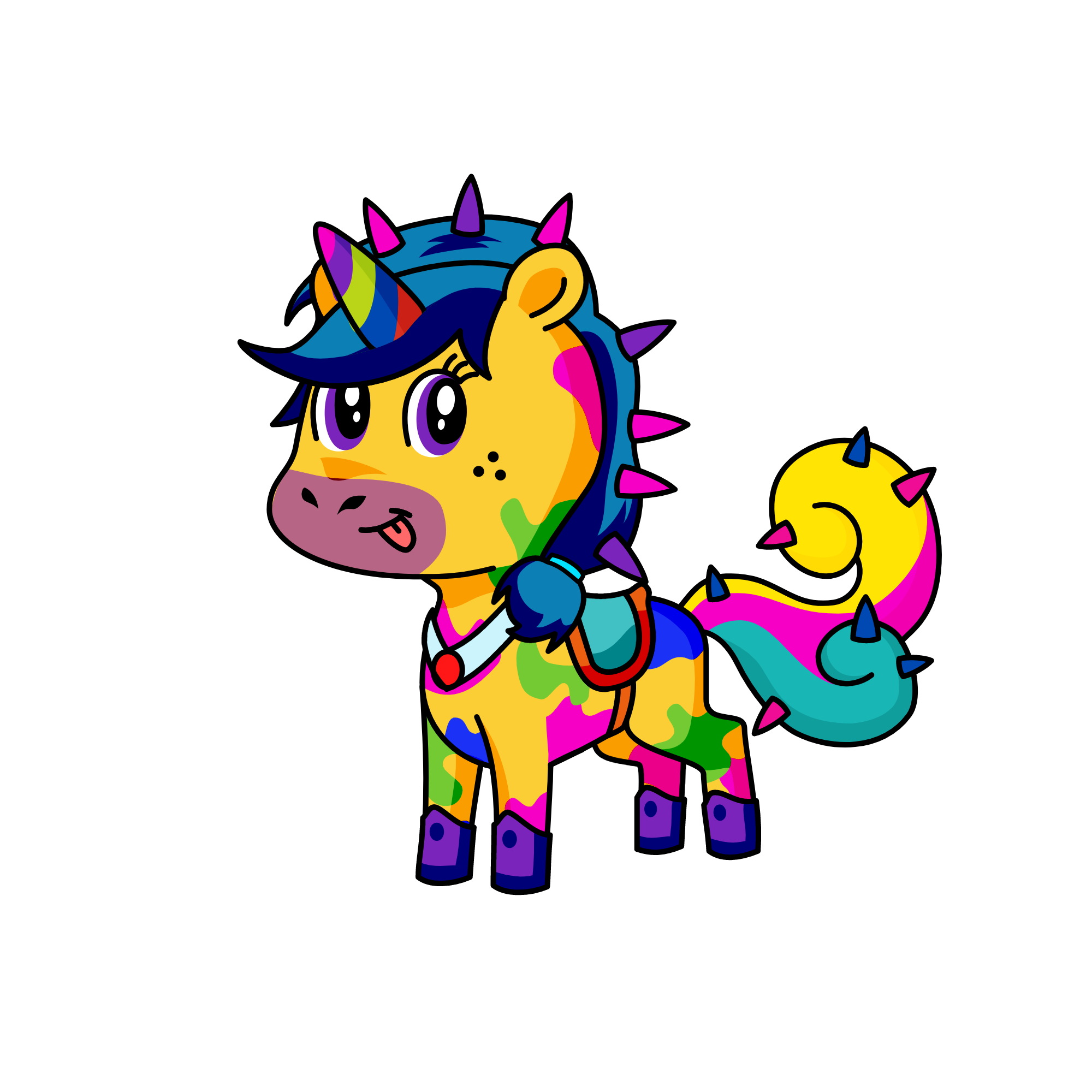 rocker, the unicorn