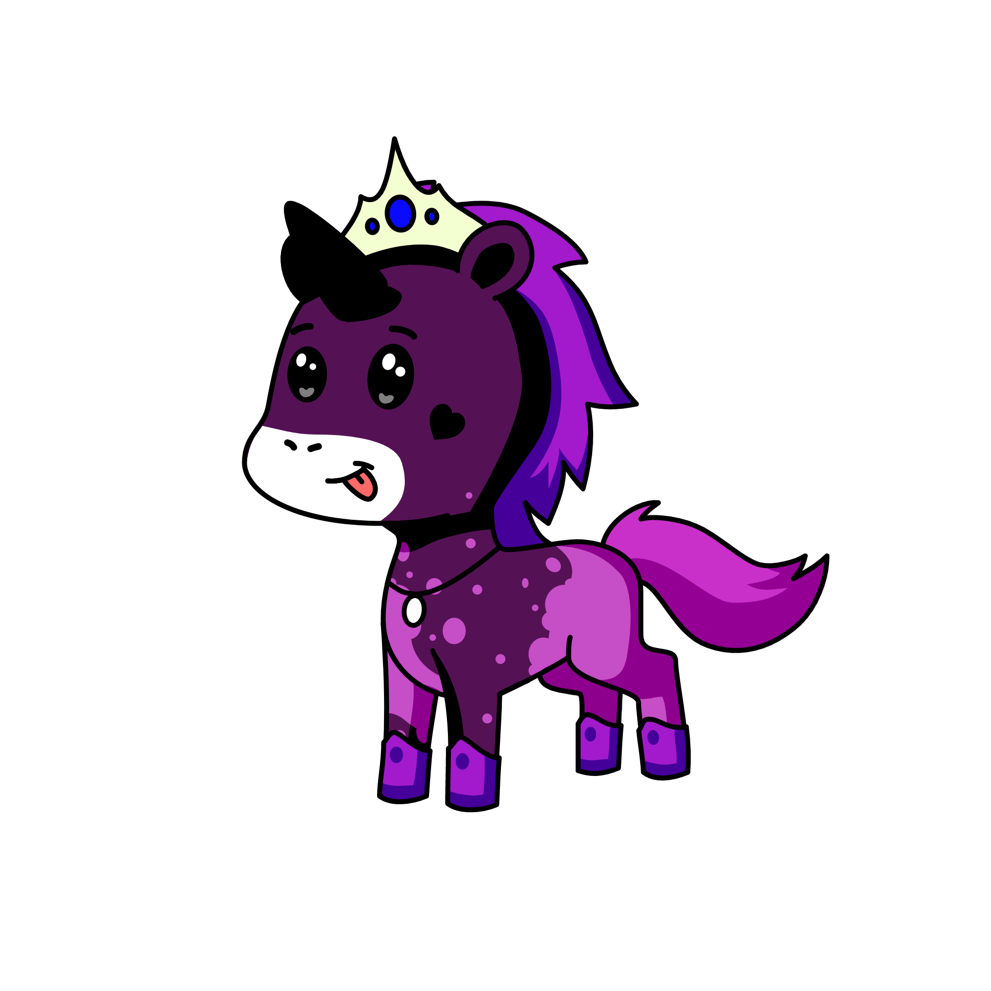 Moon, the unicorn