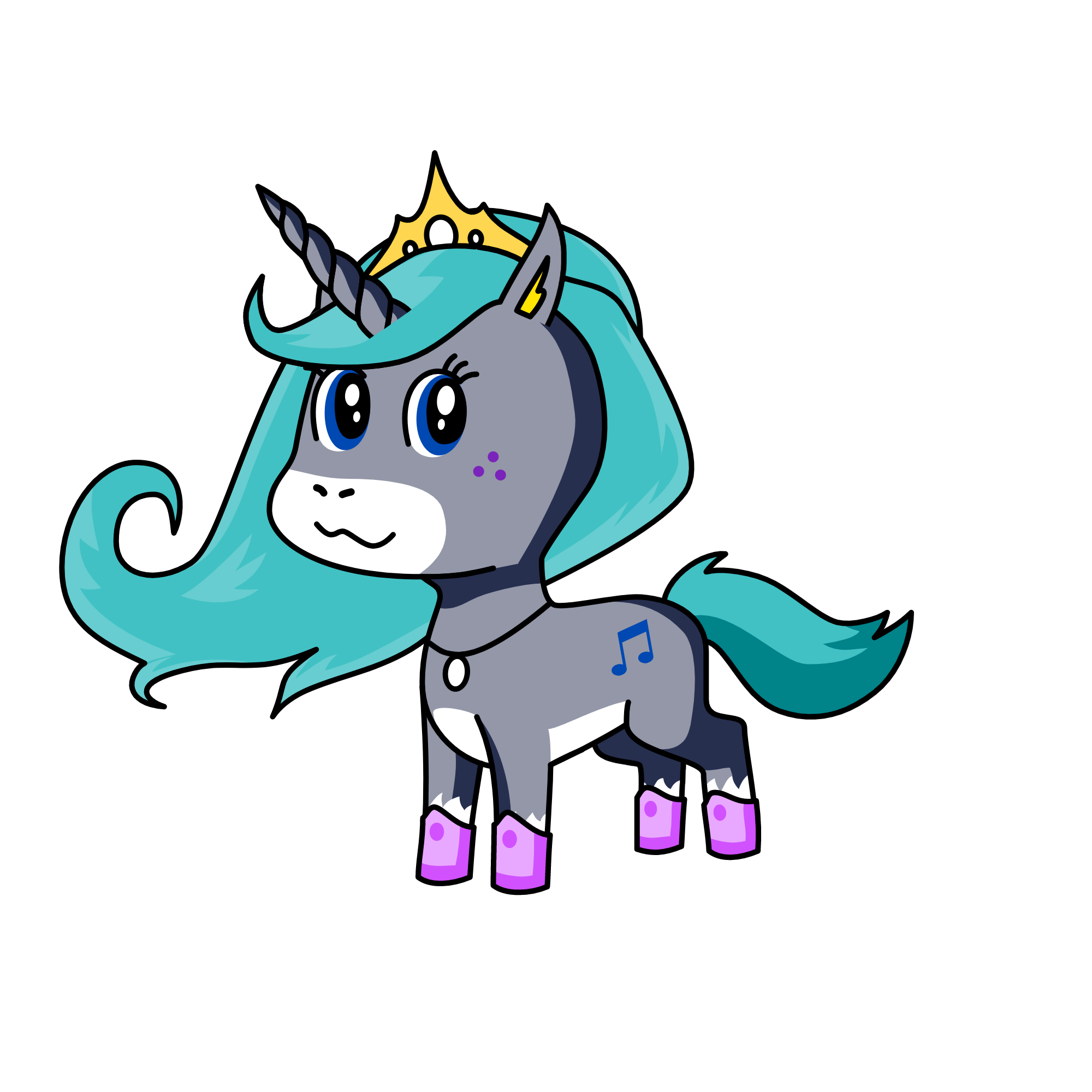My Dream's Unicorn, the unicorn