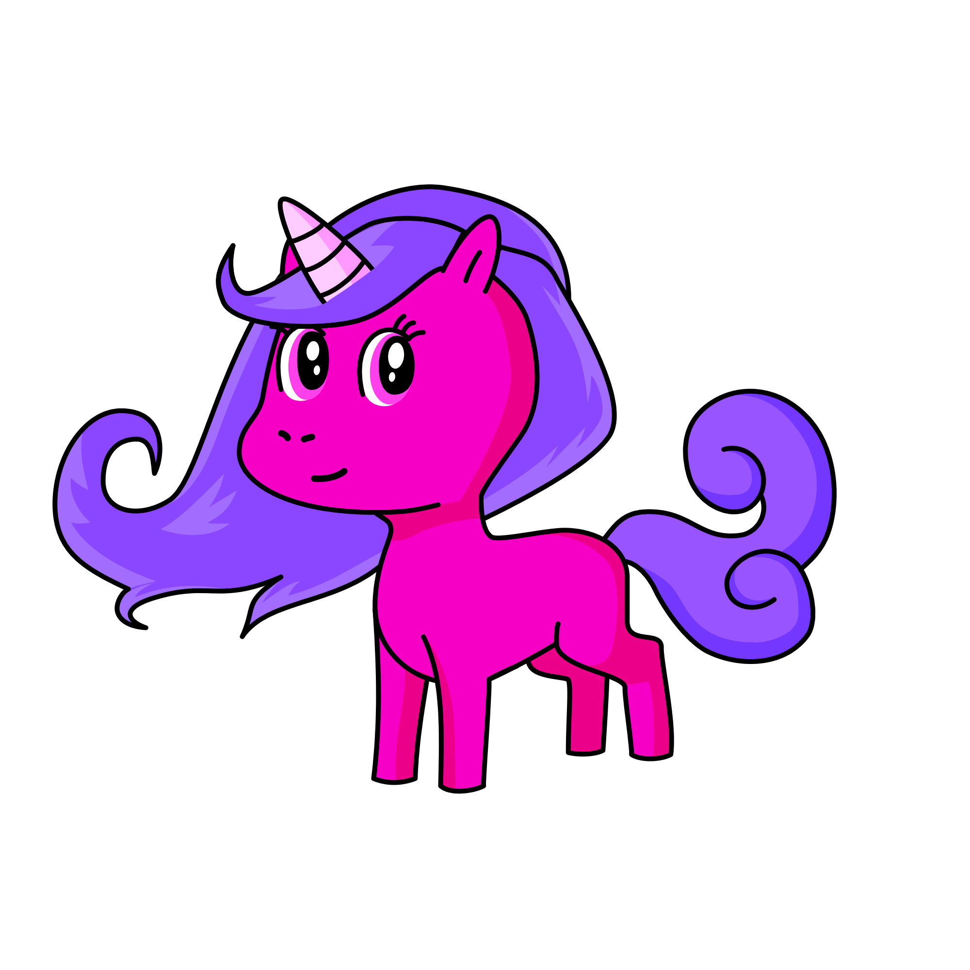 Audrey , the unicorn