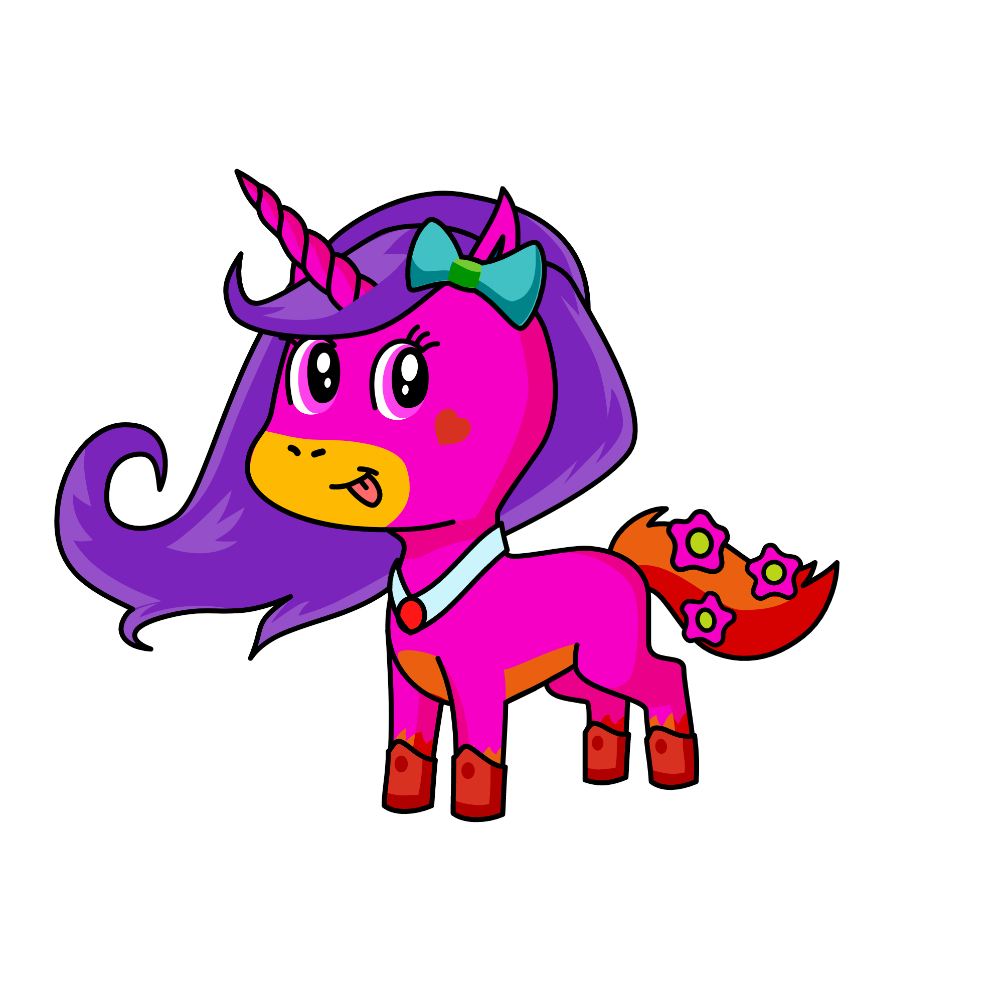 莉莉, the unicorn