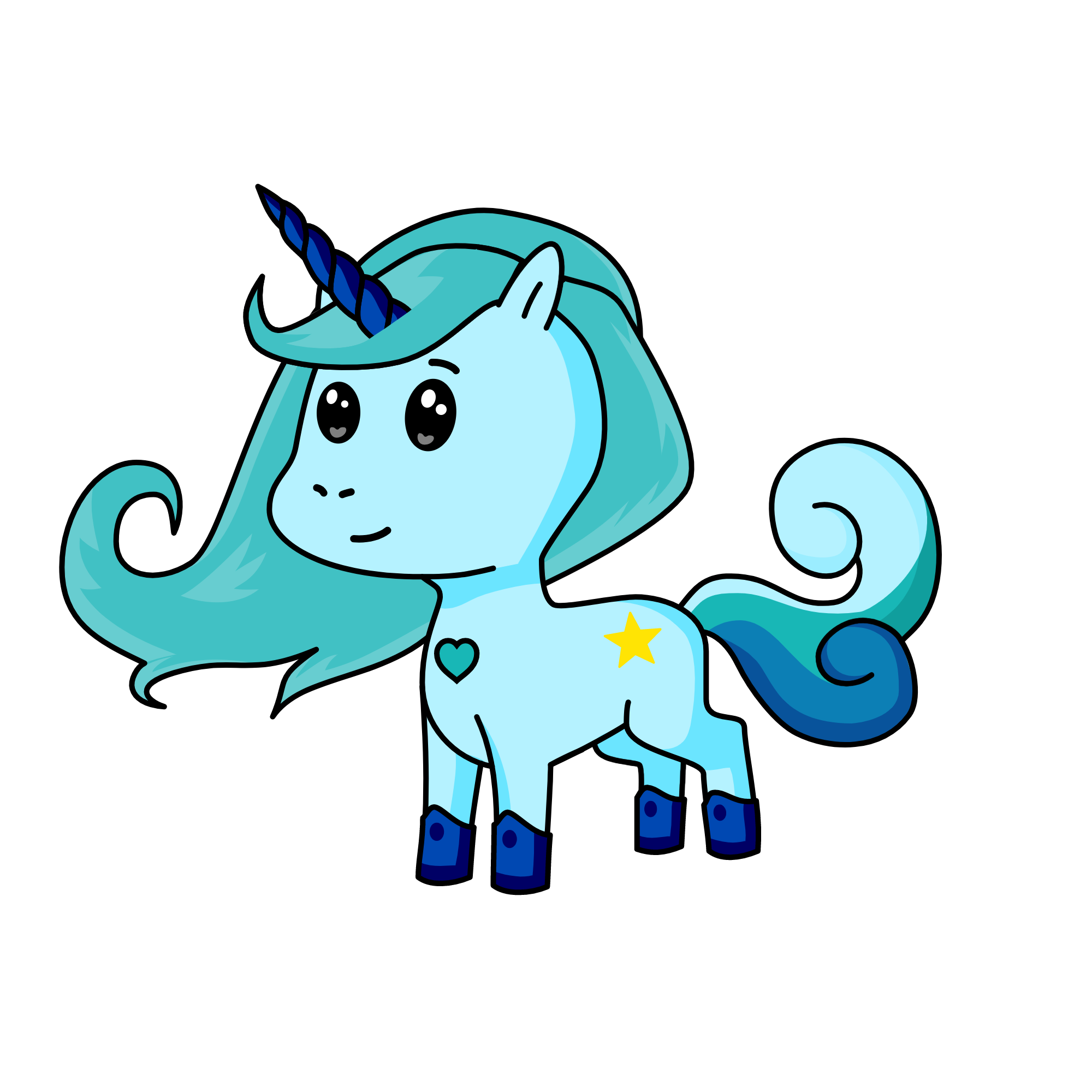 Ocena, the unicorn