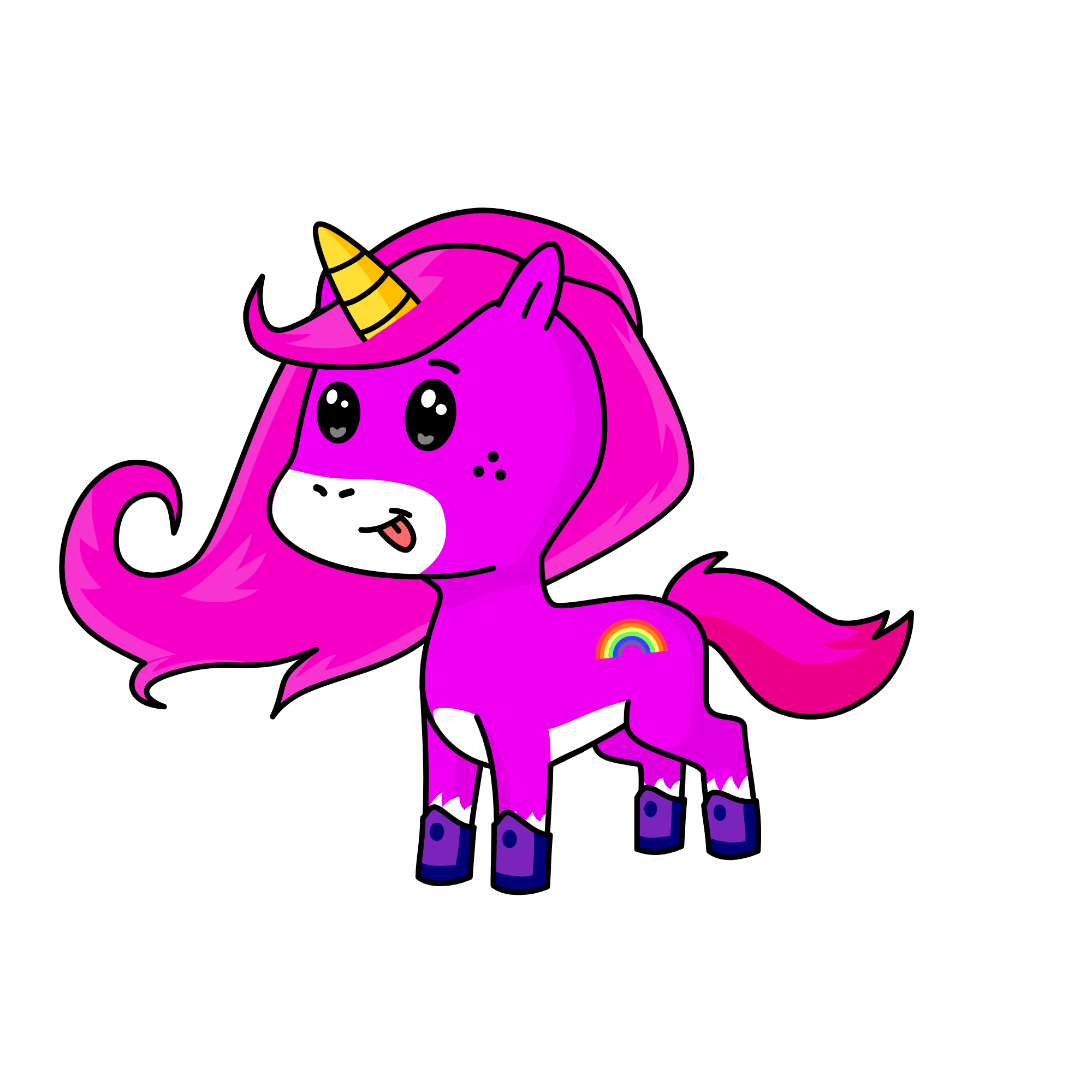 fluffy, the unicorn