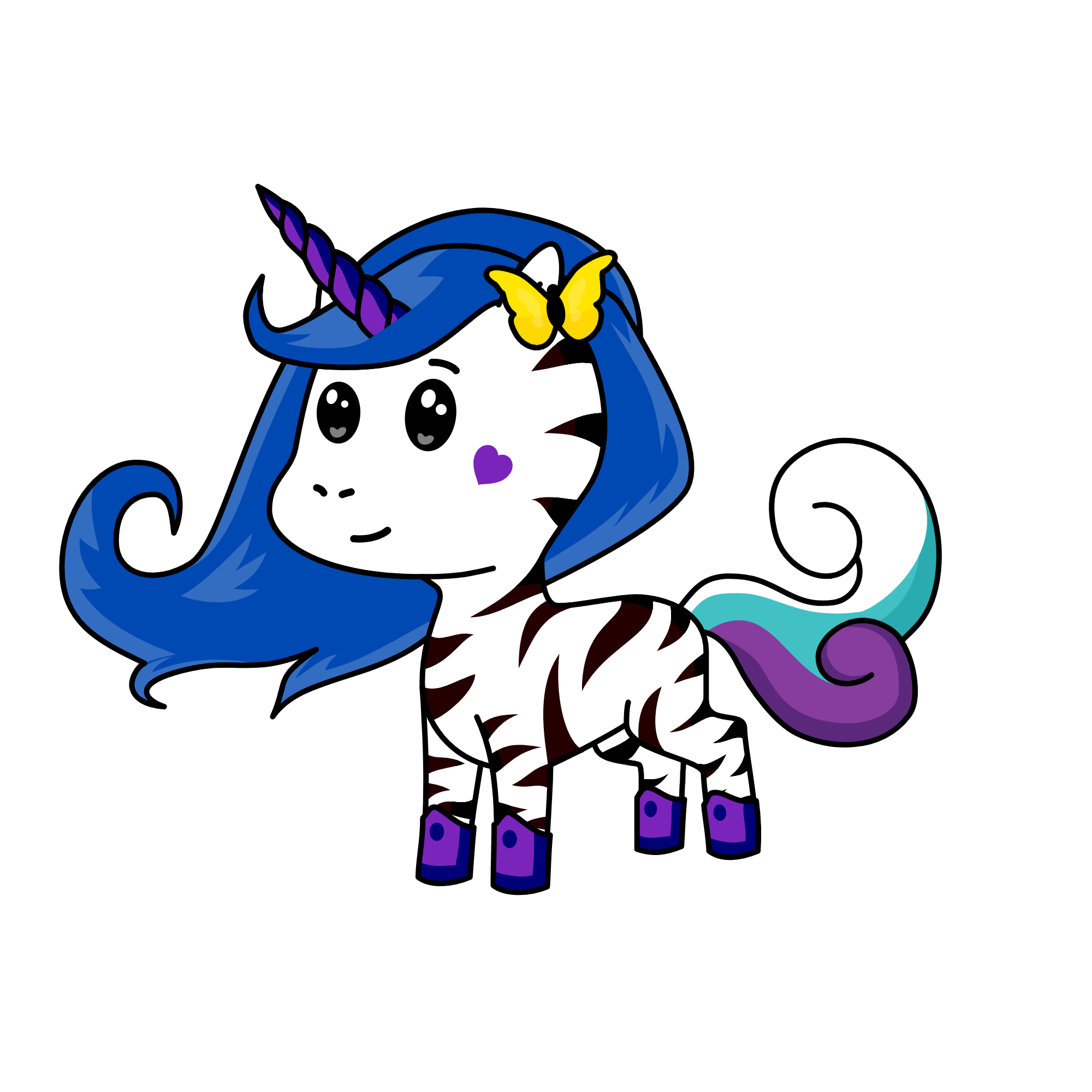 Midnight, the unicorn