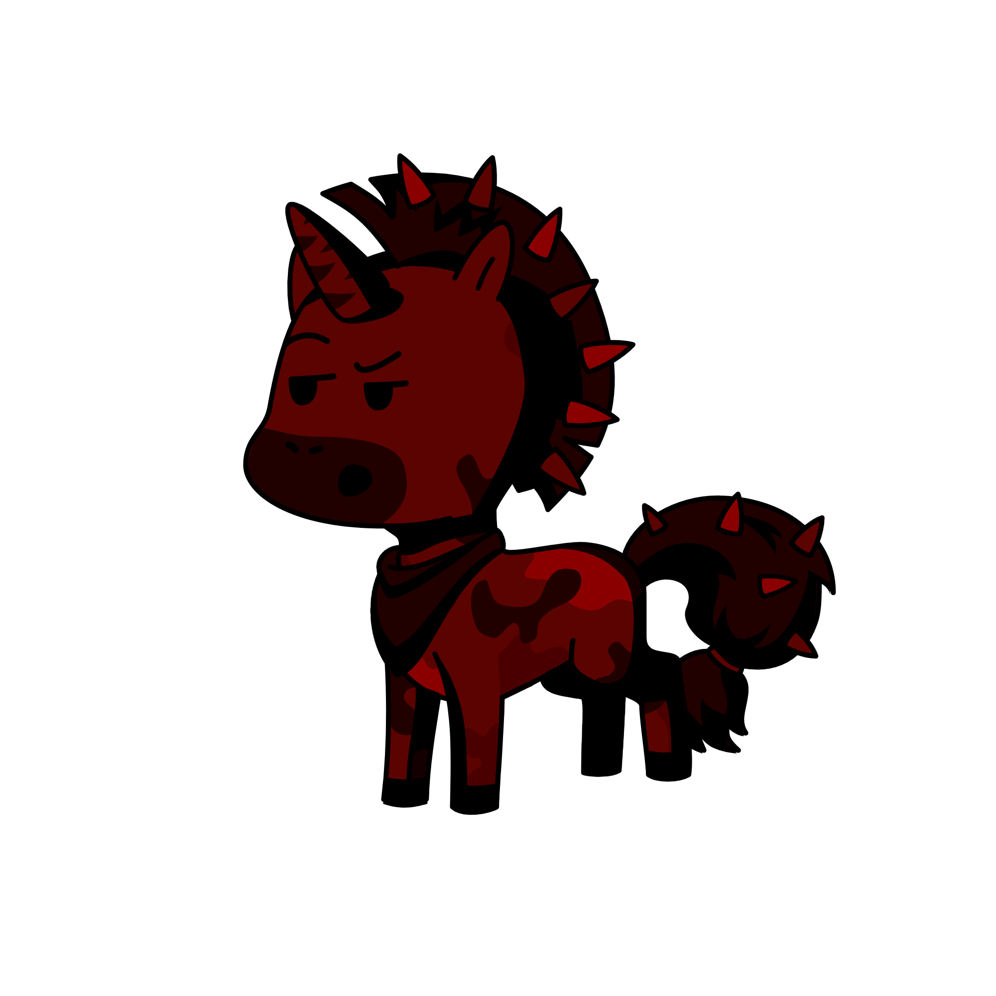 Satan-Corn, the unicorn