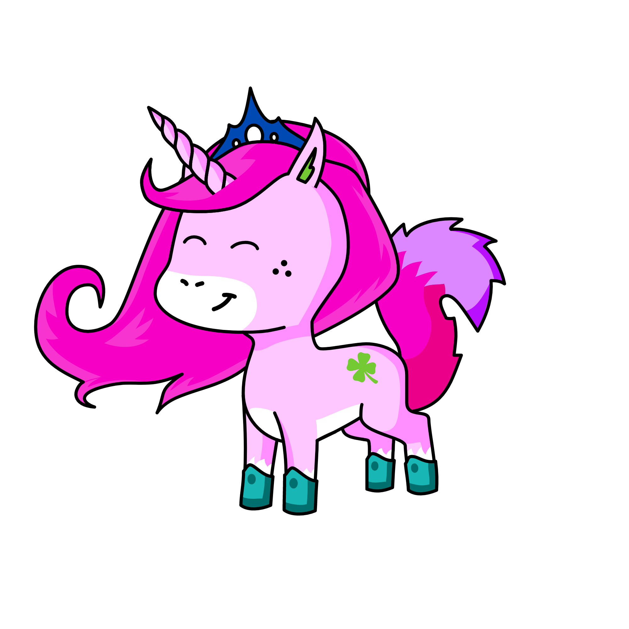 Moony, the unicorn
