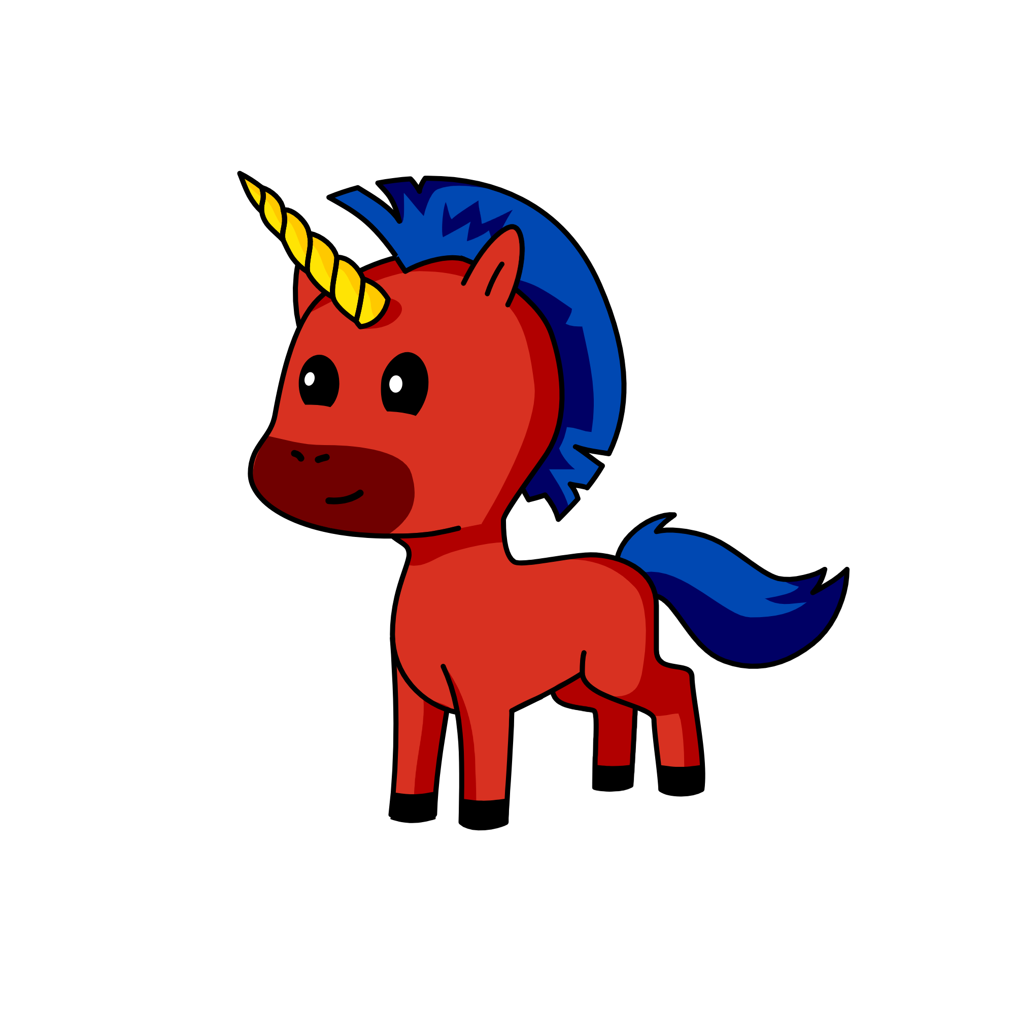 chocolate lover, the unicorn