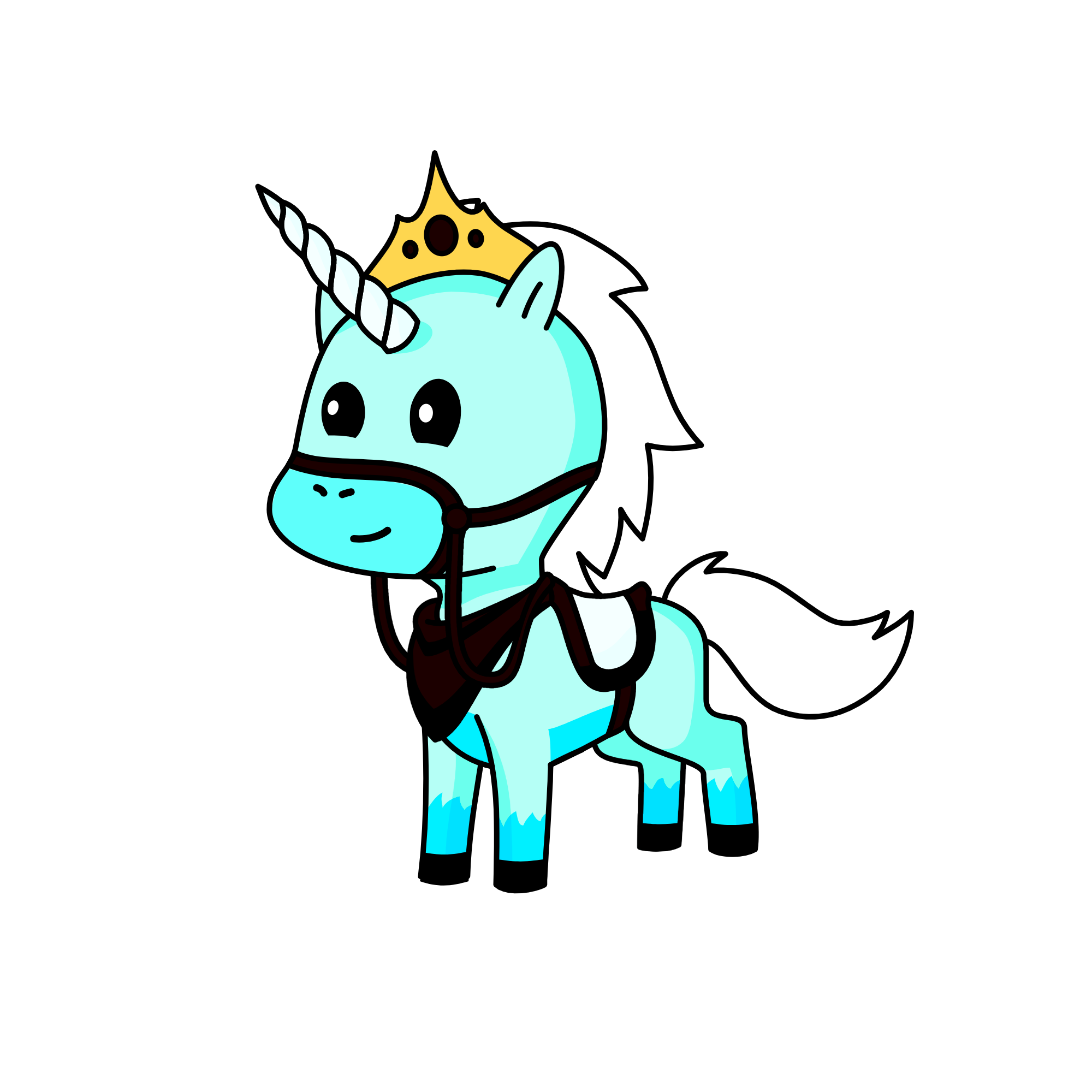 Snowy, the unicorn