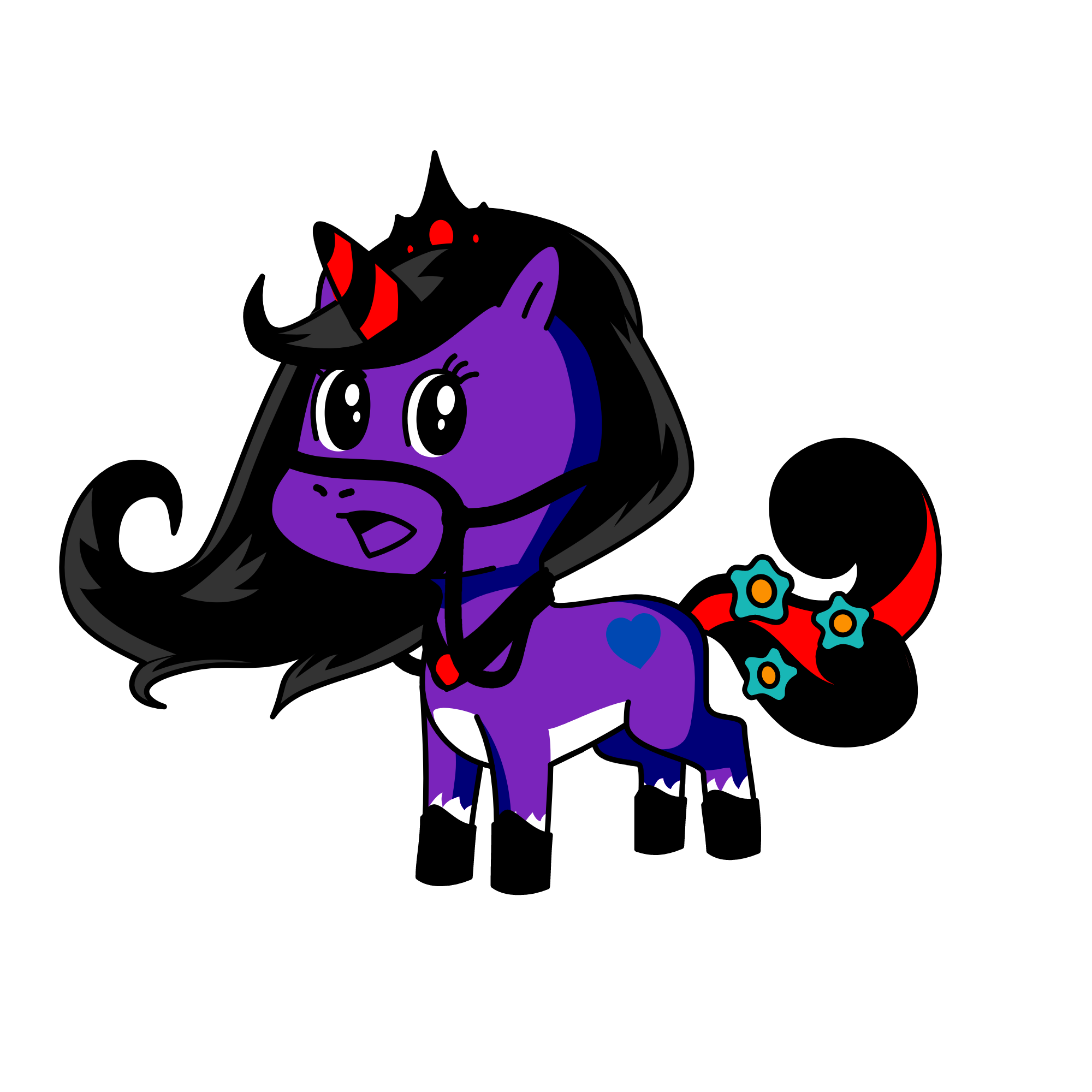 Nightcorn, the unicorn
