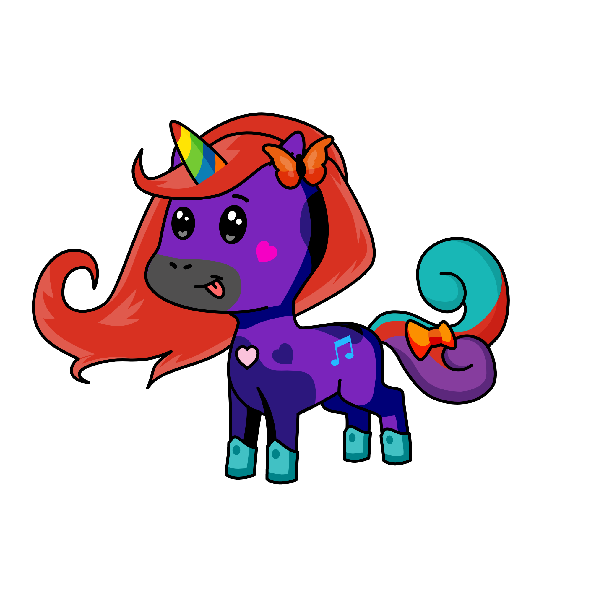 Ashley, the unicorn