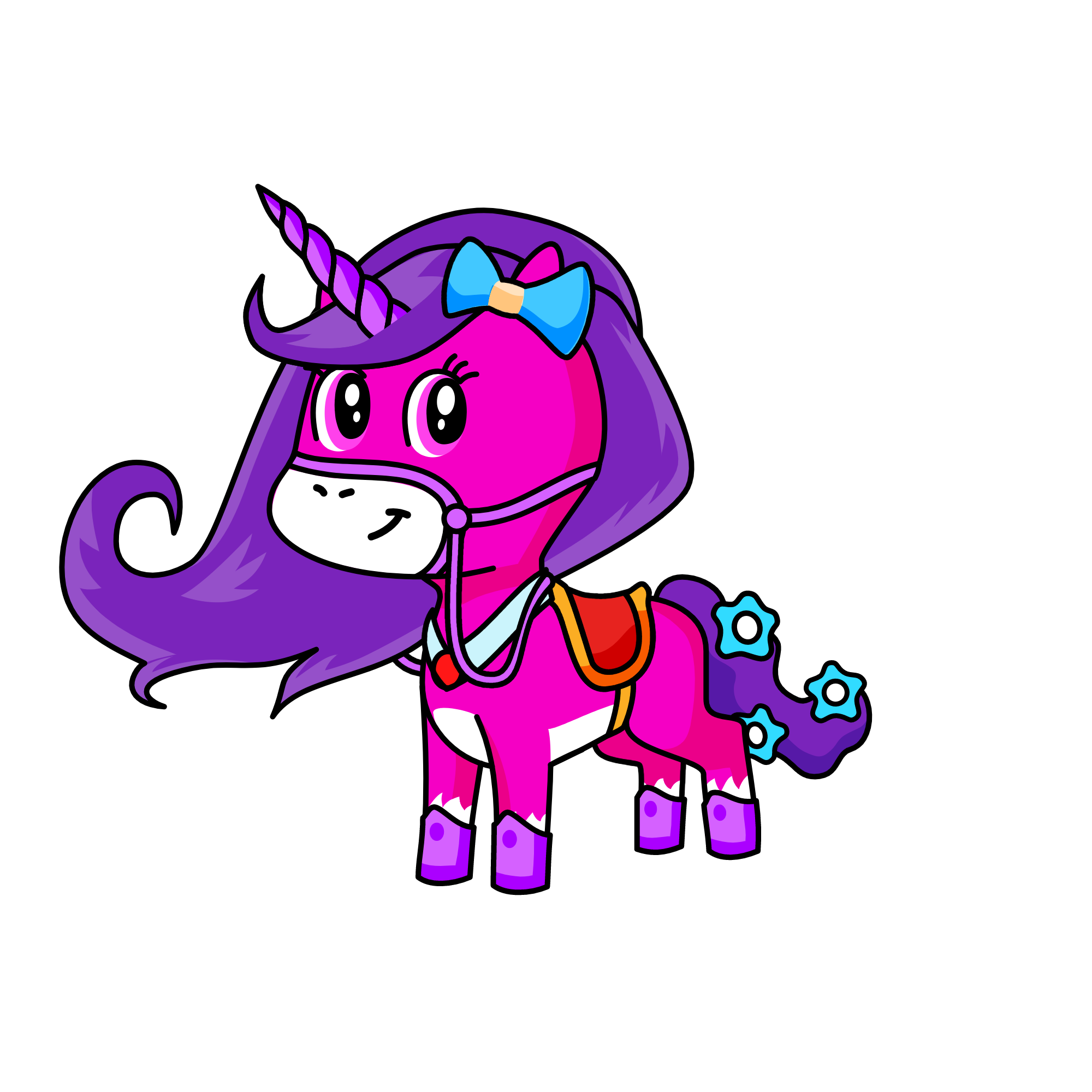 小甜甜, the unicorn