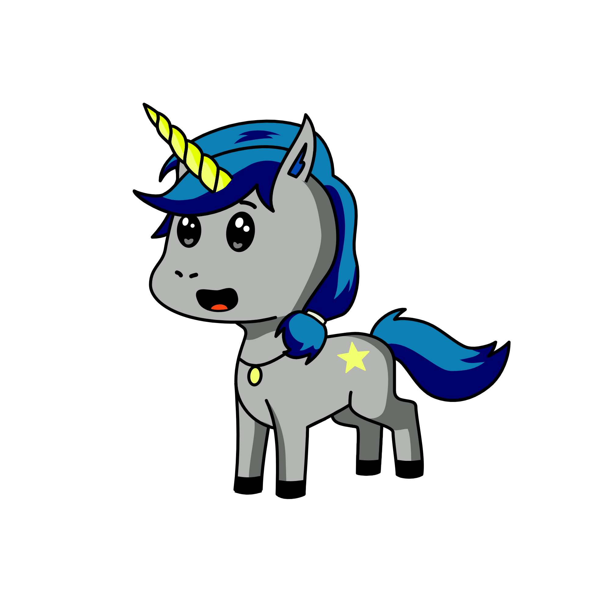 Nighty, the unicorn