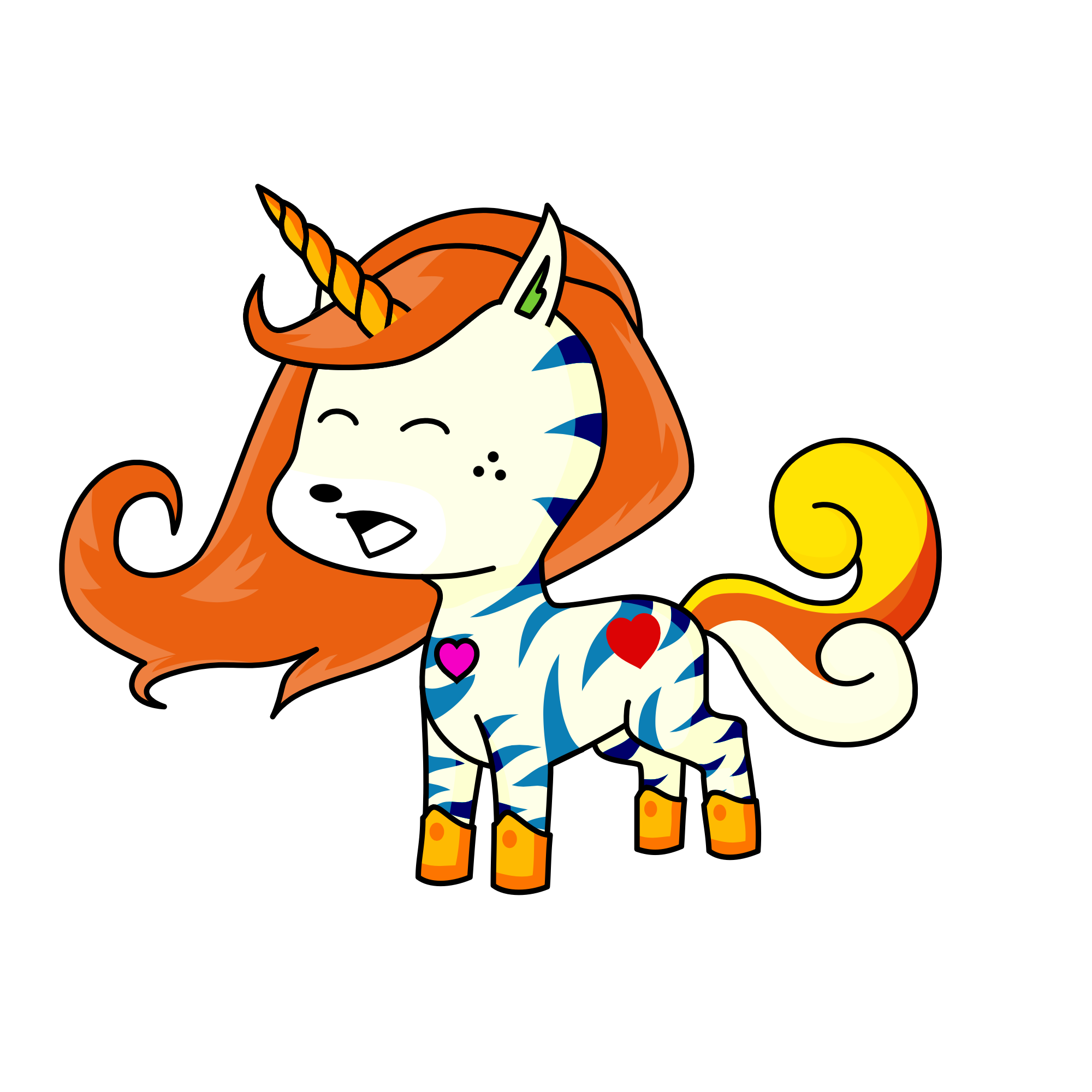 Lovely , the unicorn