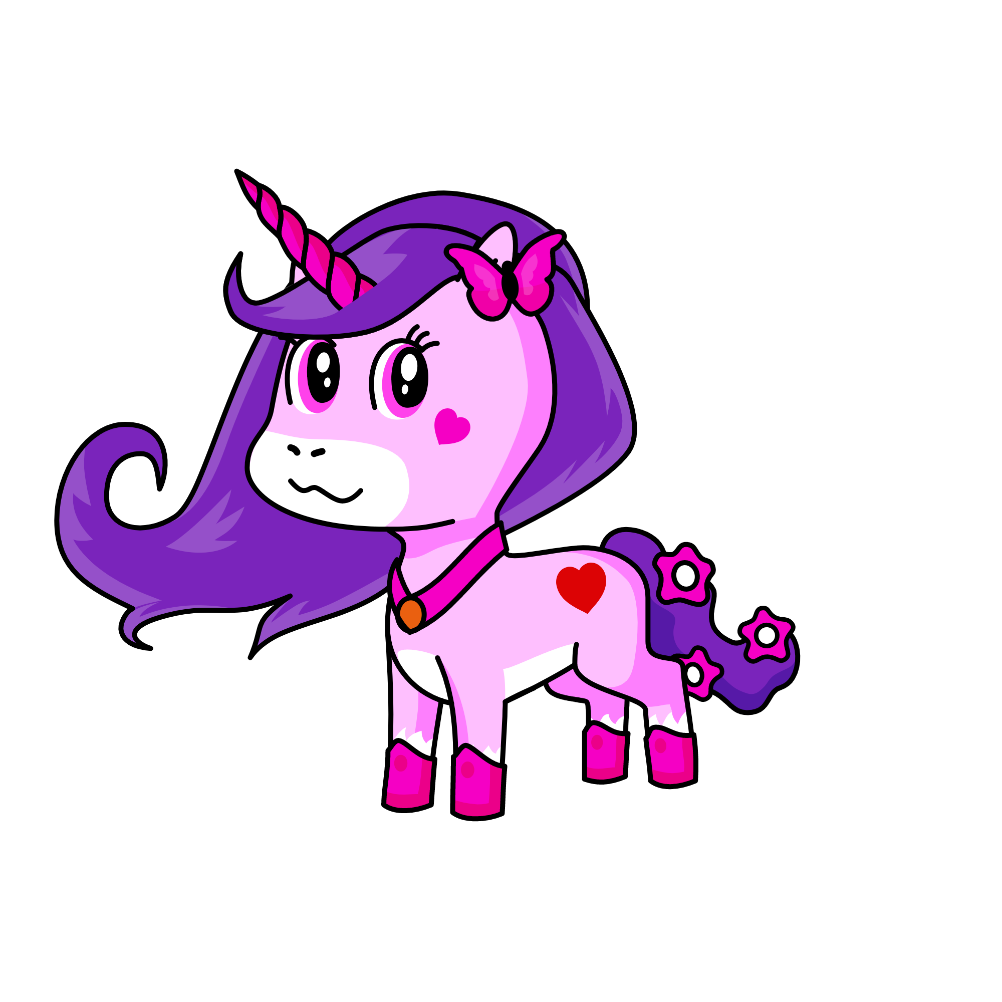 Aibby, the unicorn