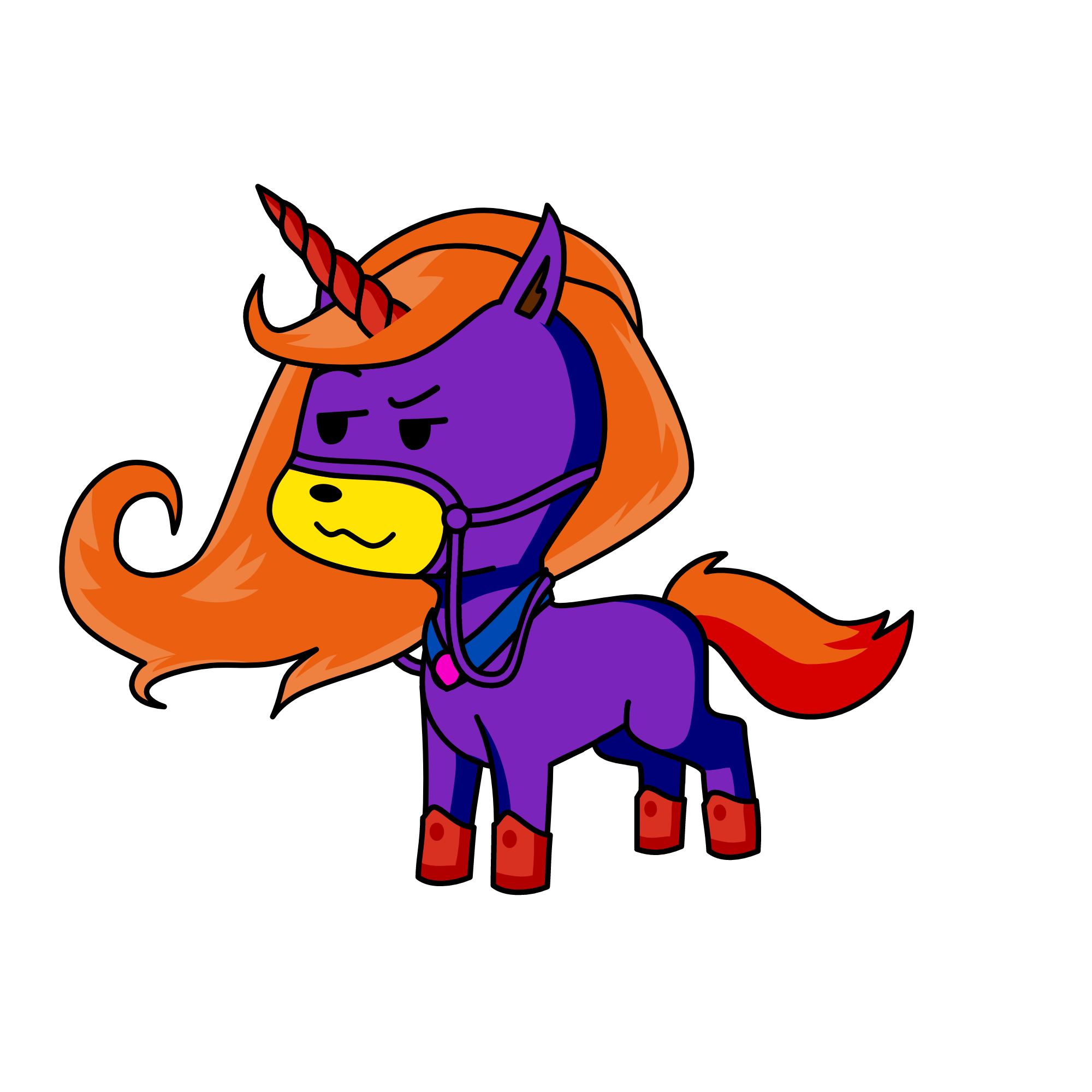 希貝爾, the unicorn
