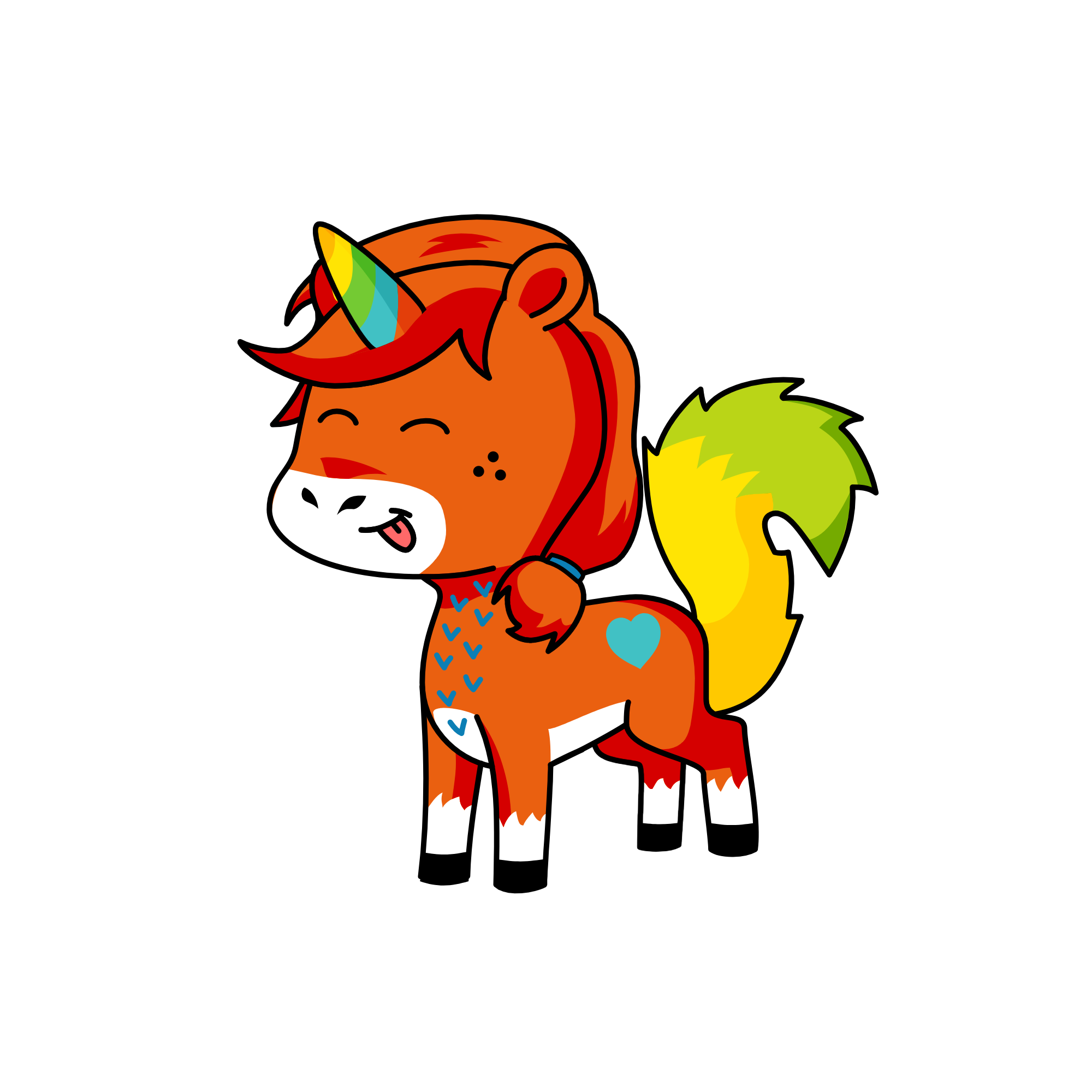 Mynicorn, the unicorn