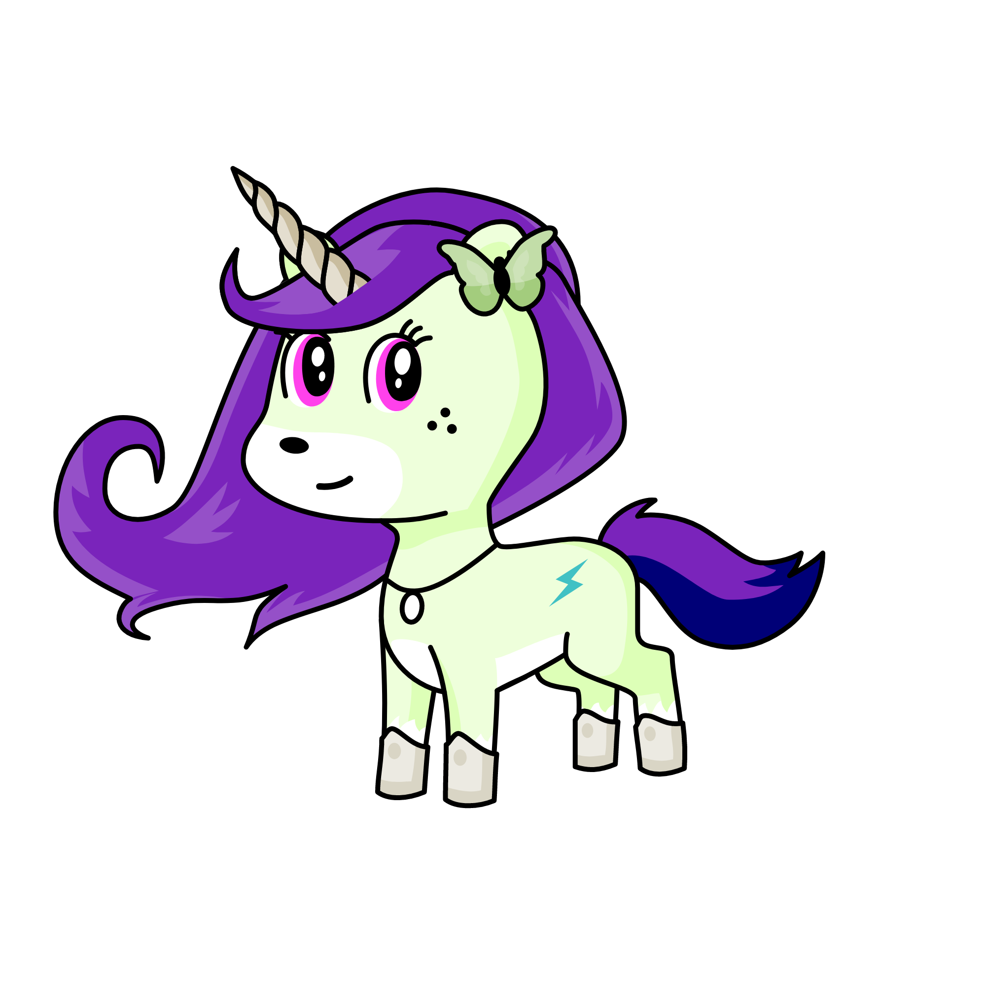 rayo salbaje, the unicorn